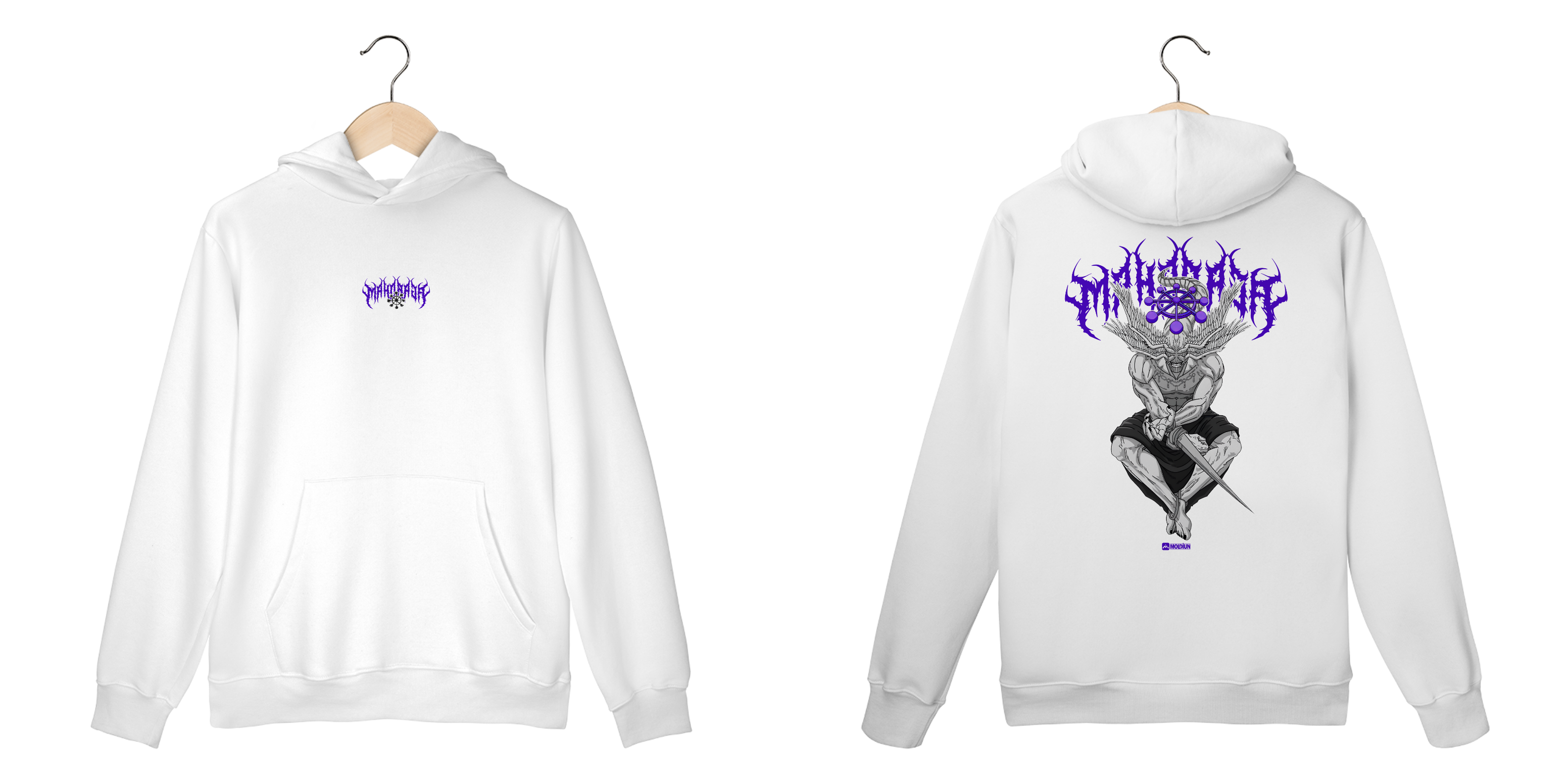 Mahoraga - Jujutsu Kaisen (frente e costas)