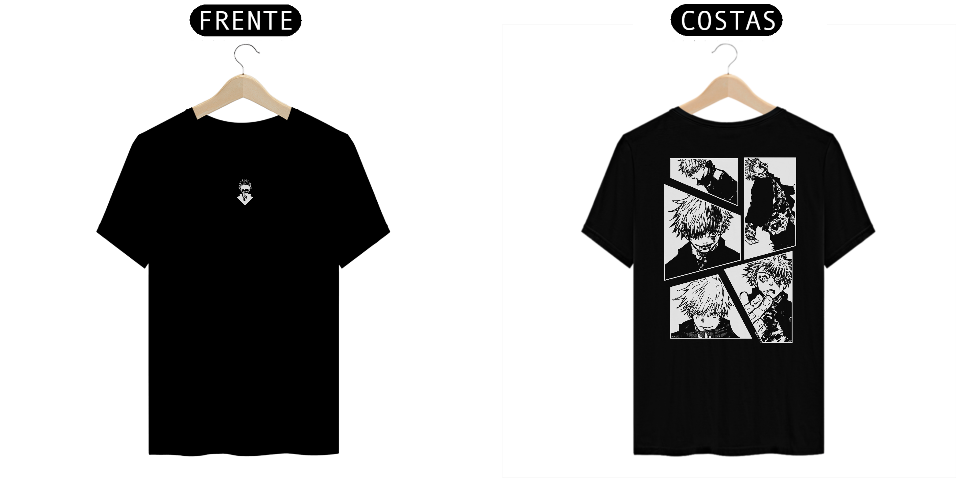 Satoro Gojo - Jujutsu kaisen (frente e costas)