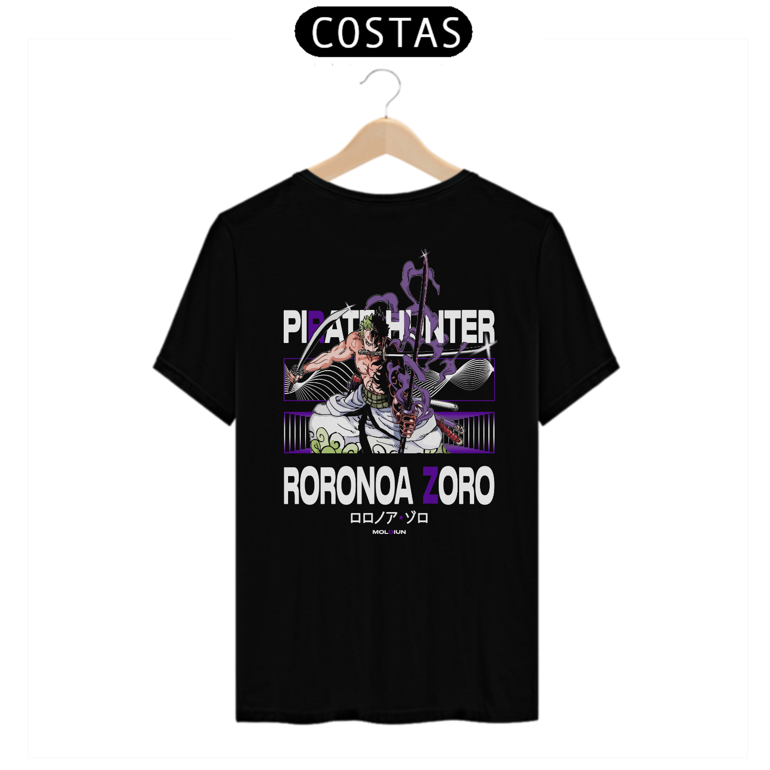 Roronoa Zoro v.2 - One Piece (costas)