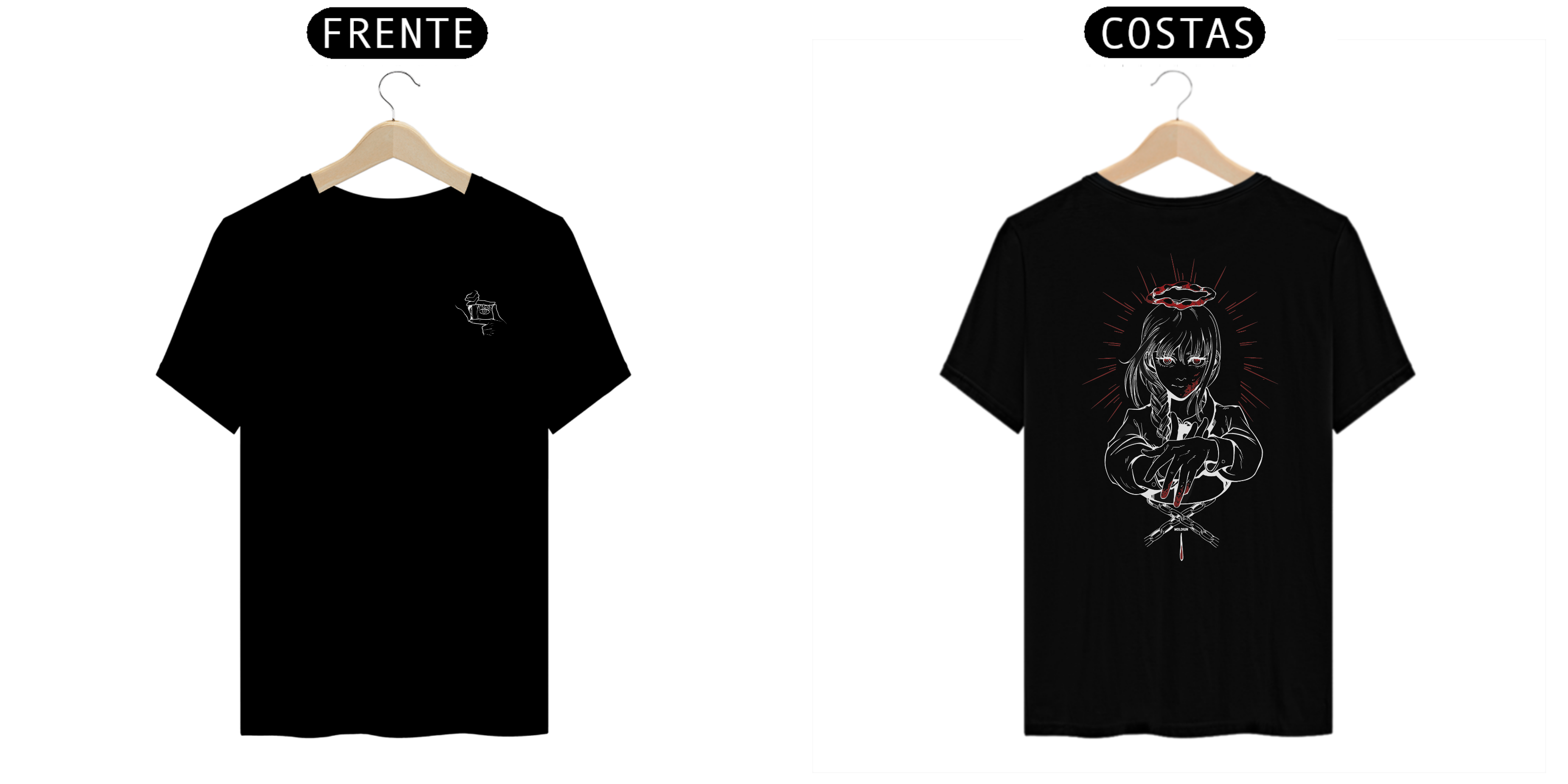 Makima - Chainsaw man (frente e costas)