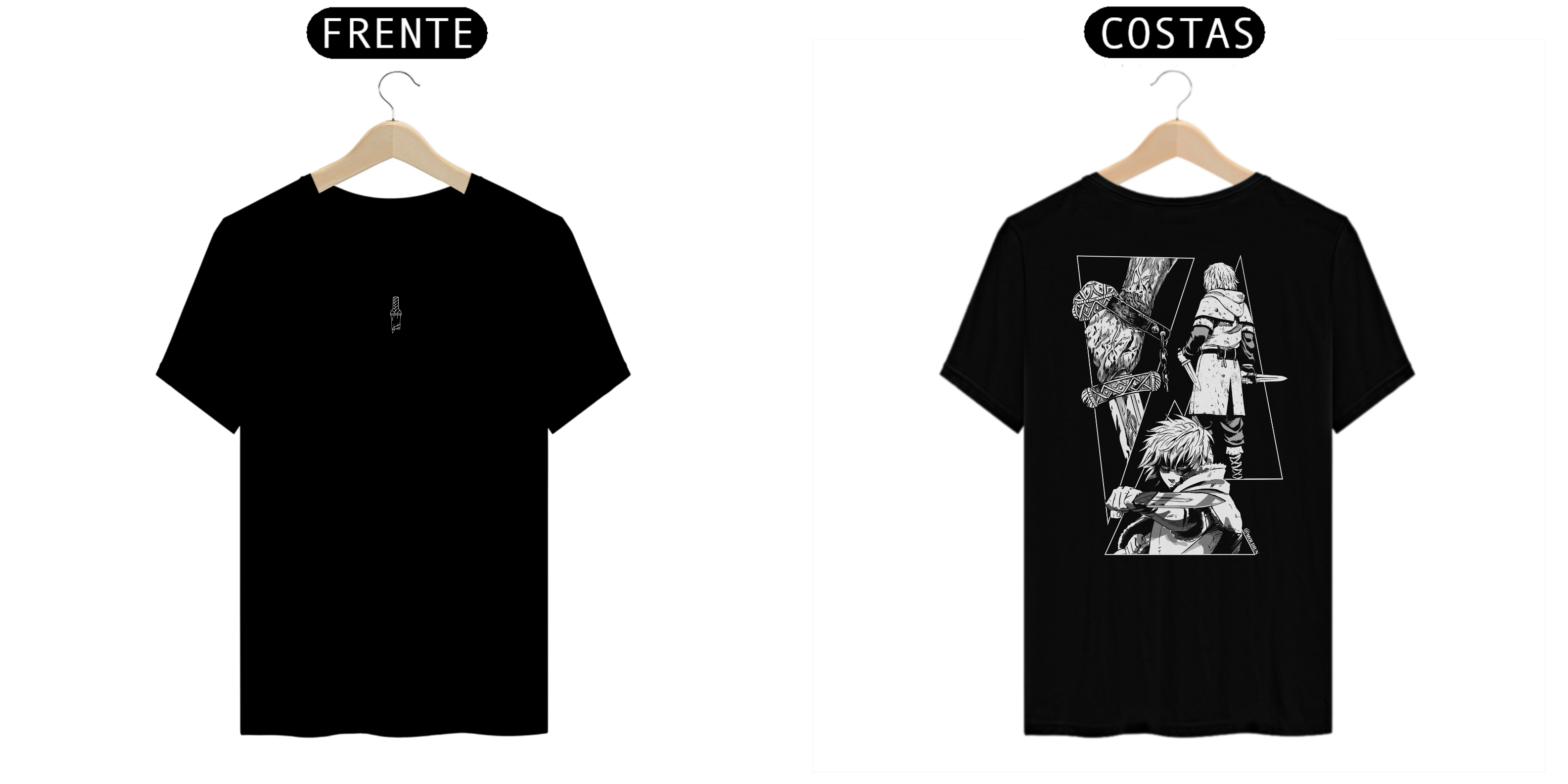 Thorfinn v.2 - Vinland saga (frente e costas)