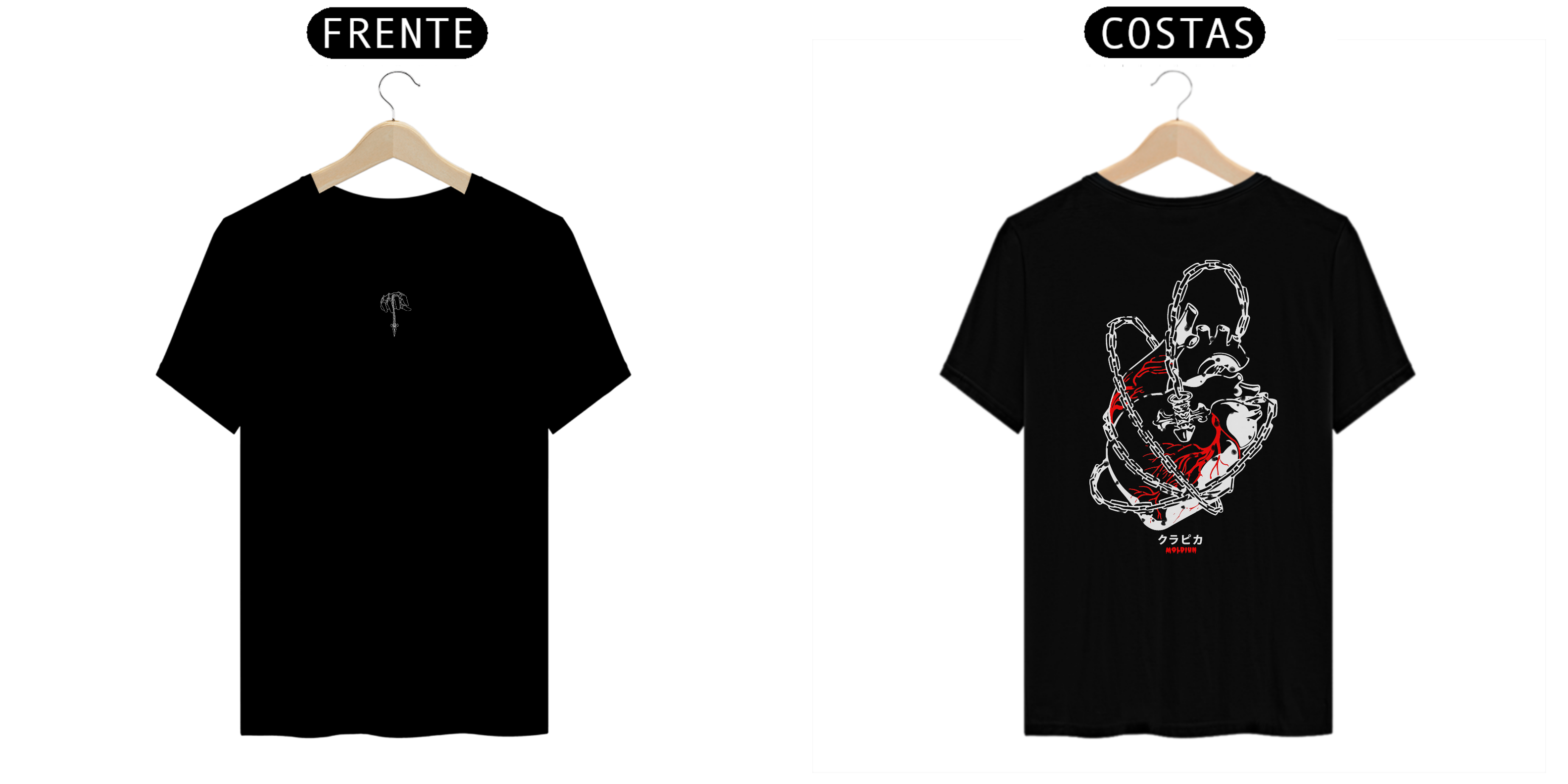  Kurapika v.2 - Hunter x Hunter (frente e costas)