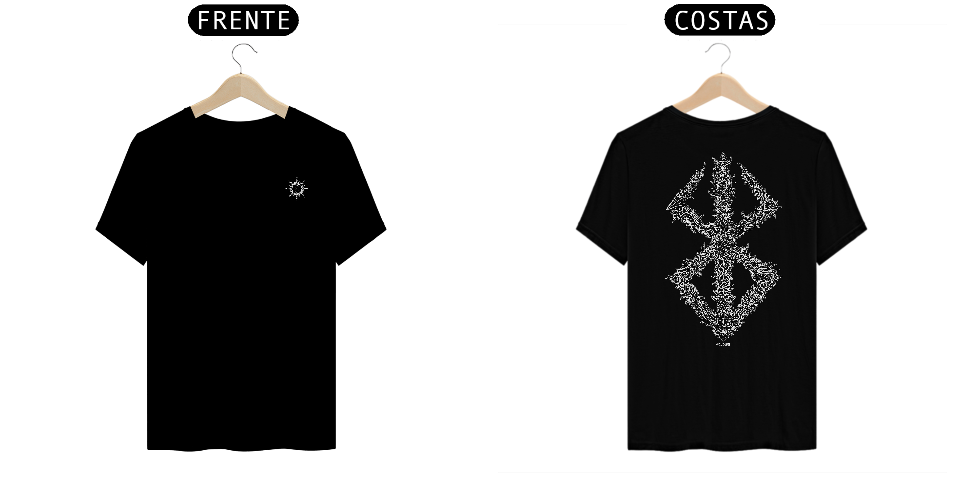 Marca do sacrifício v.3 - Berserk (frente e costas)