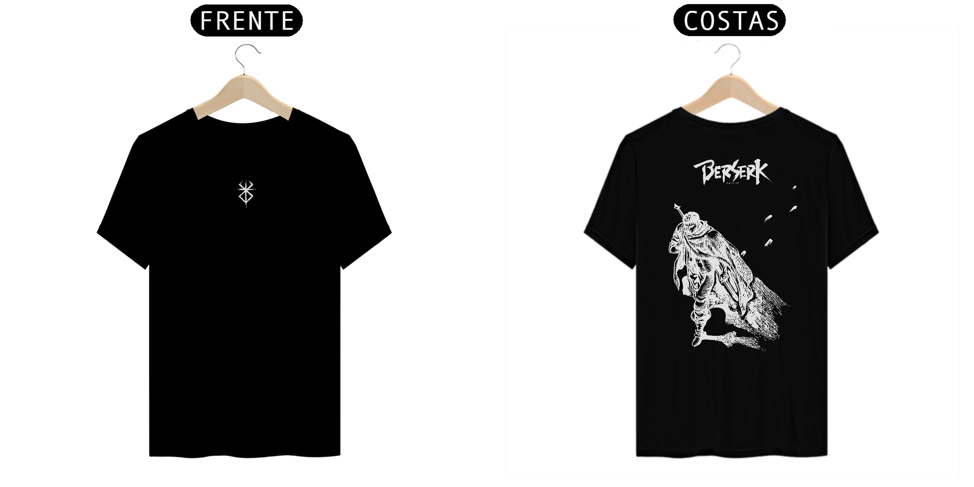 Guts - Berserk v.4 (frente e costas)