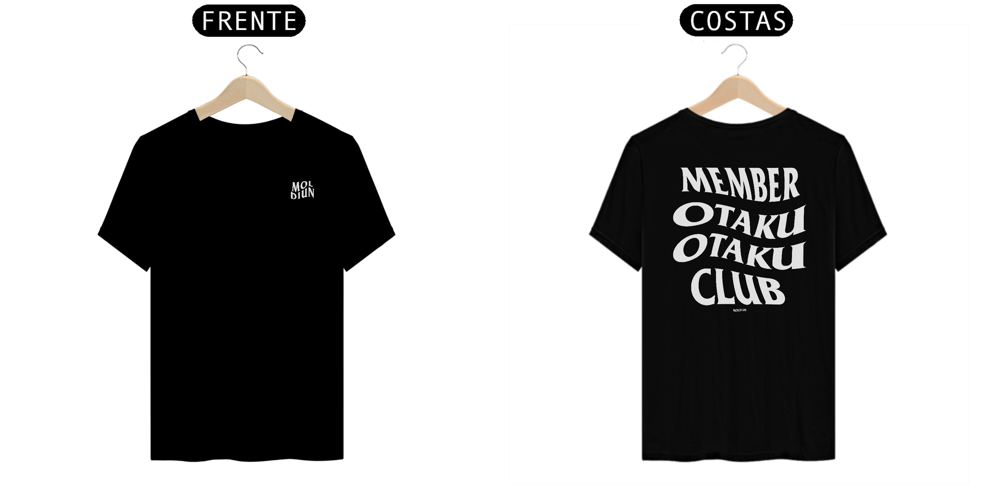 Member Otaku Club (frente e costas)