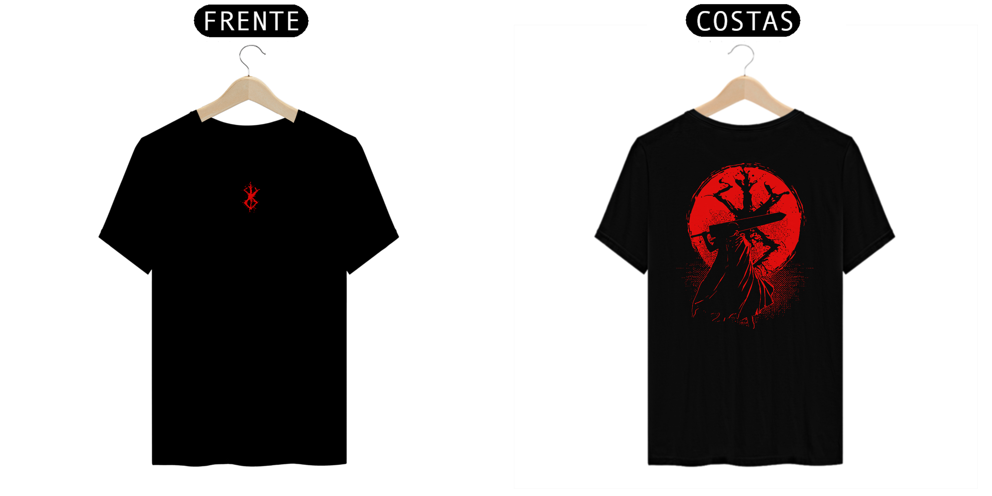 Guts - Berserk v.5 (frente e costas)