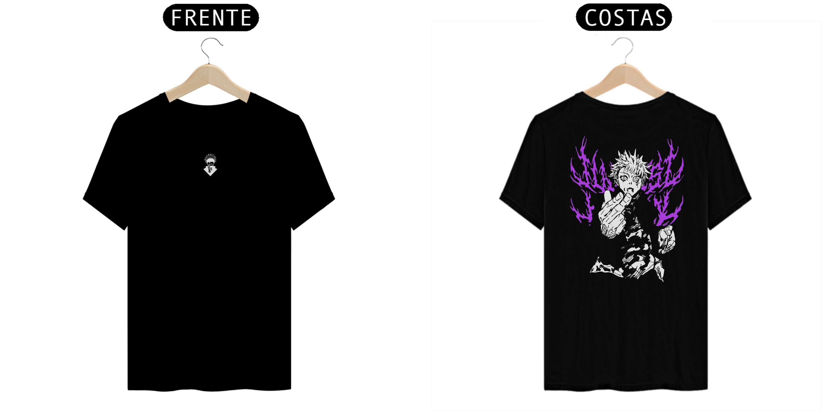 Satoru Gojo v.3 - Jujutsu kaisen (frente e costas)