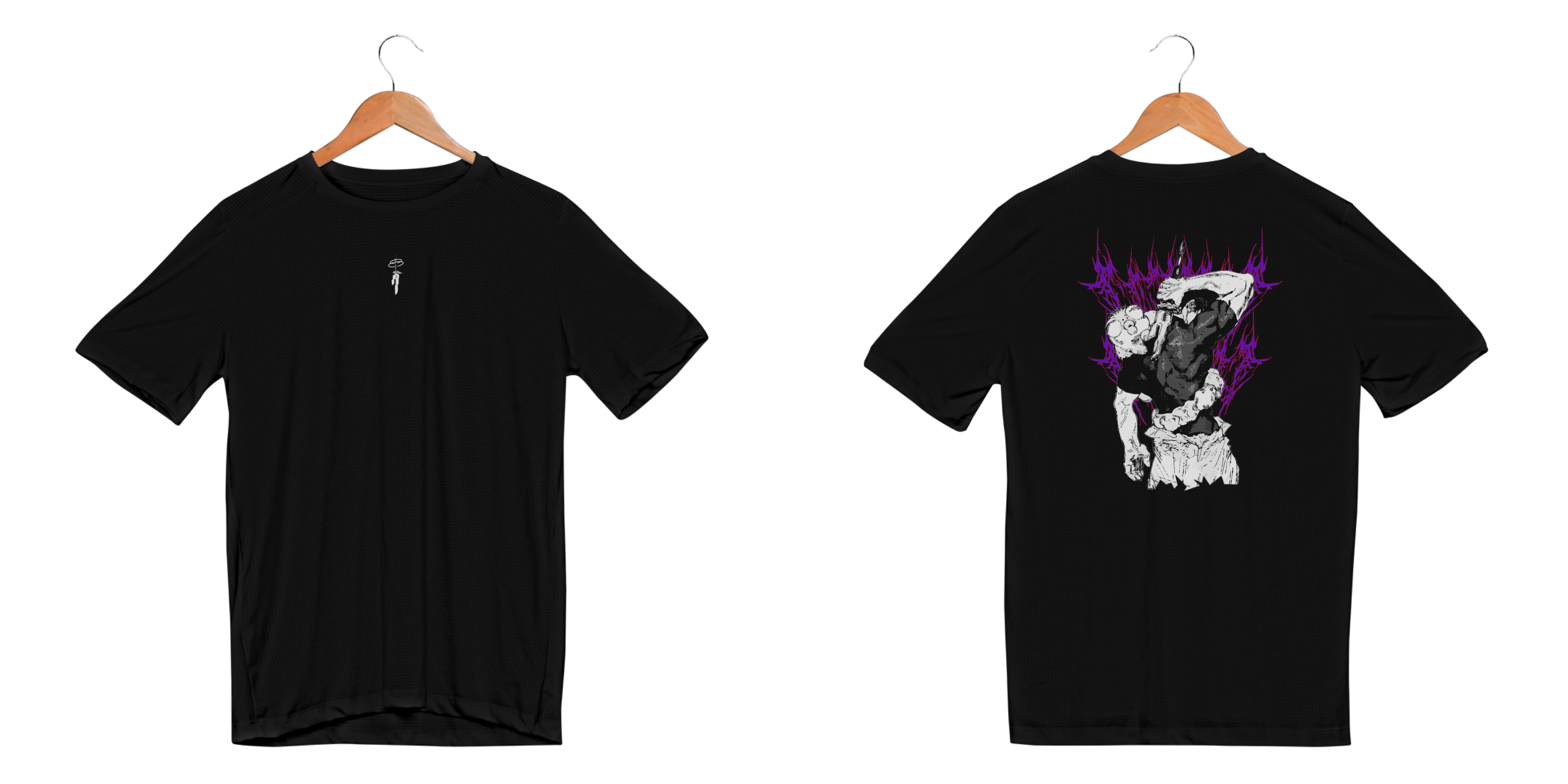 Toji Fushiguro v.3 - Jujutsu kaisen (frente e costas)