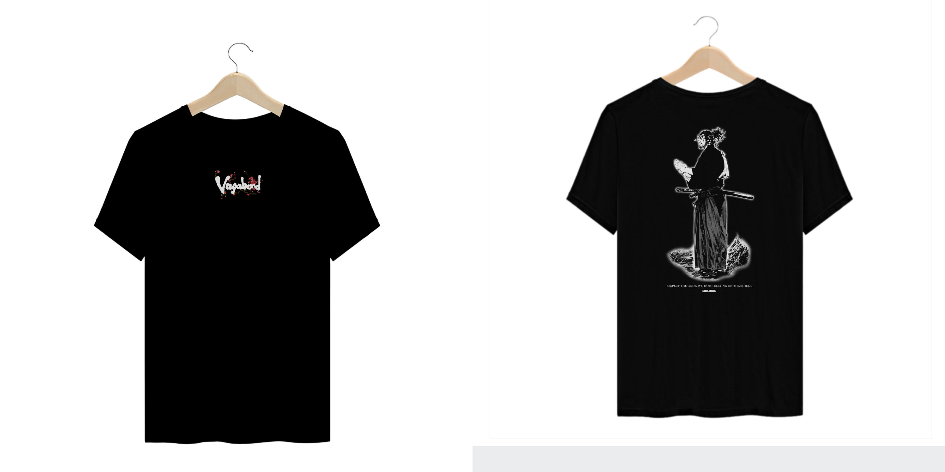 Miyamoto Musashi - Vagabond (frente e costas)