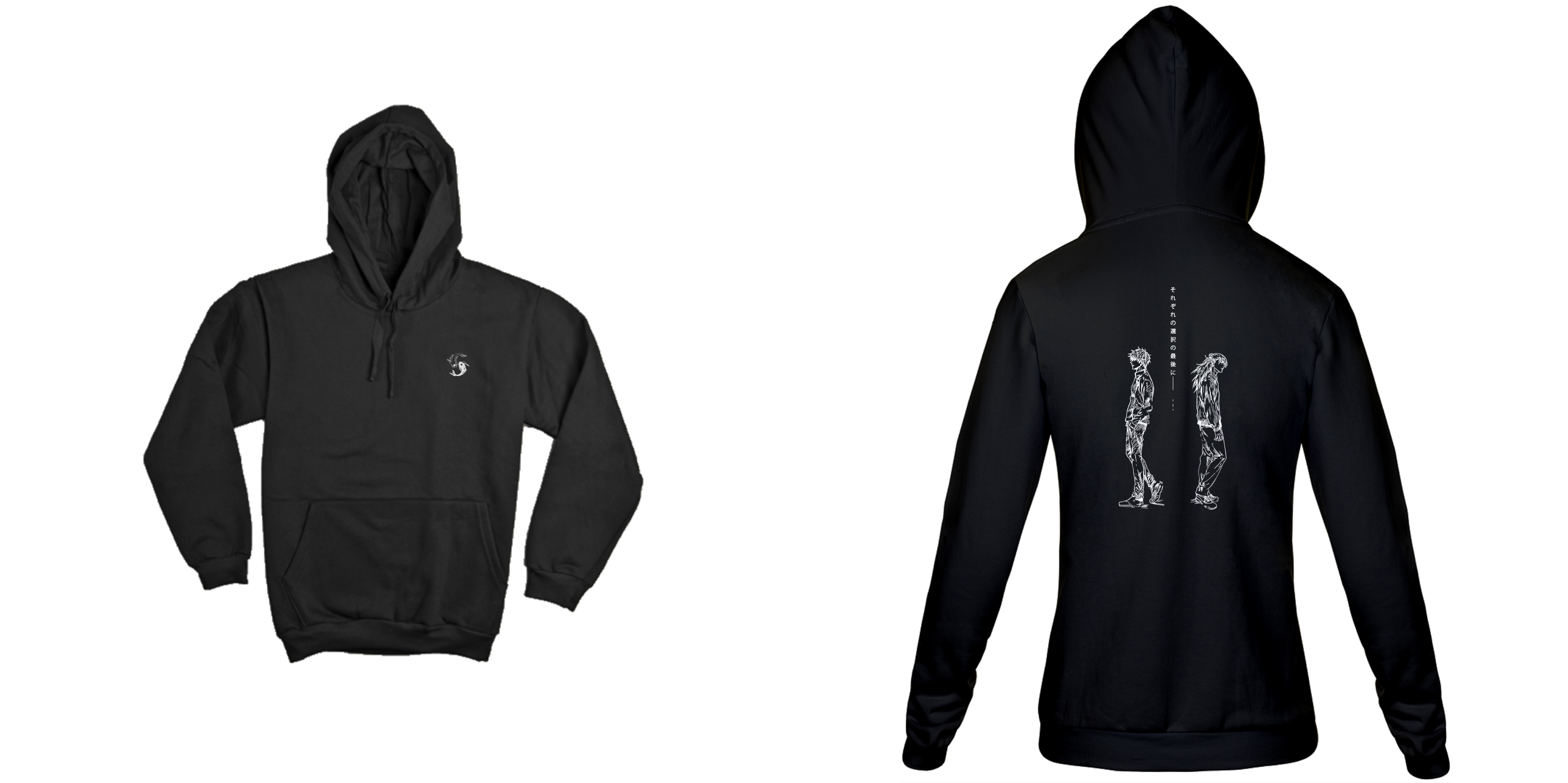 Gojo e Geto - Jujutsu Kaisen (frente e costas)