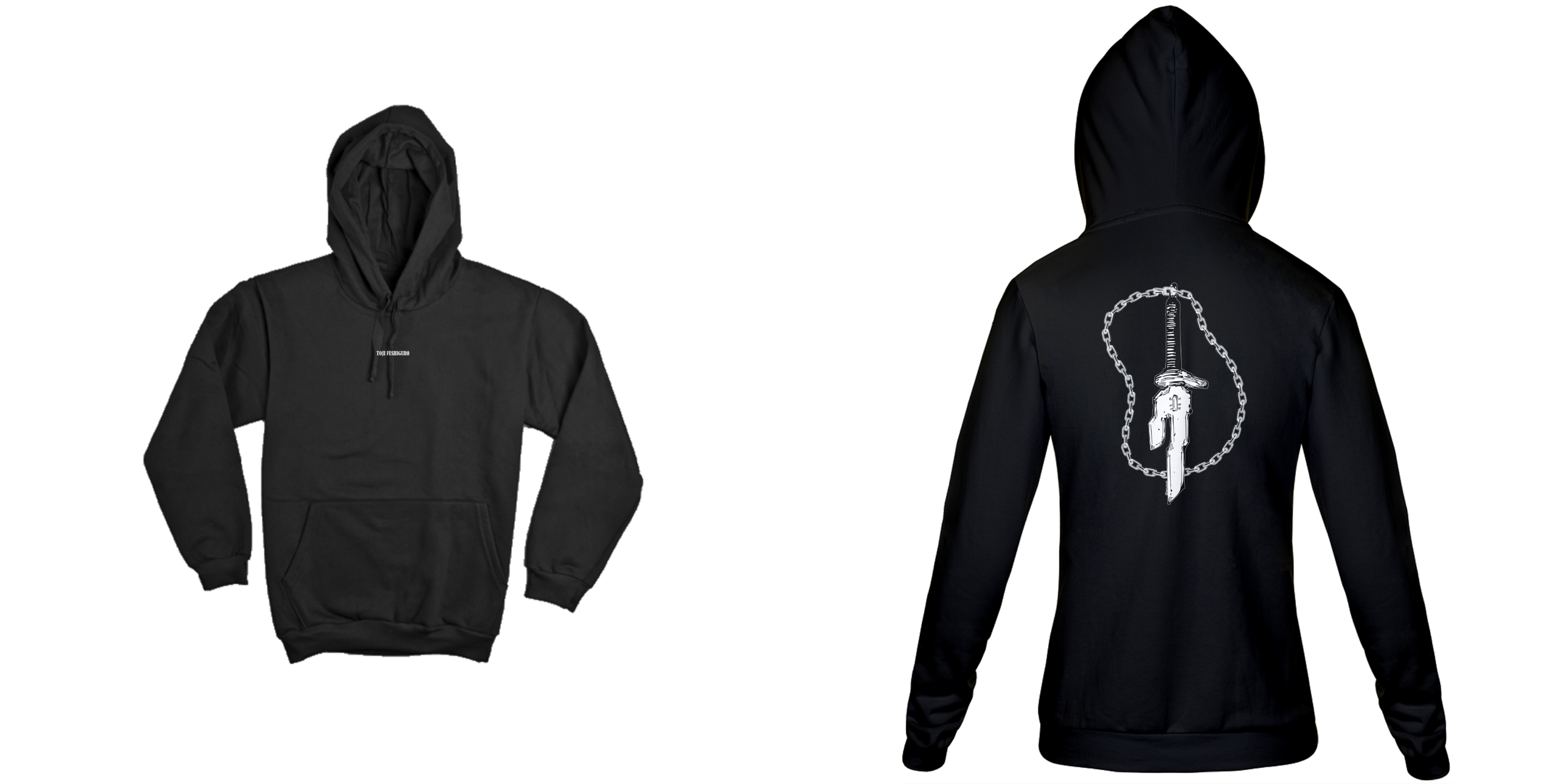 Toji Fushiguro - Jujutsu kaisen (frente e costas)