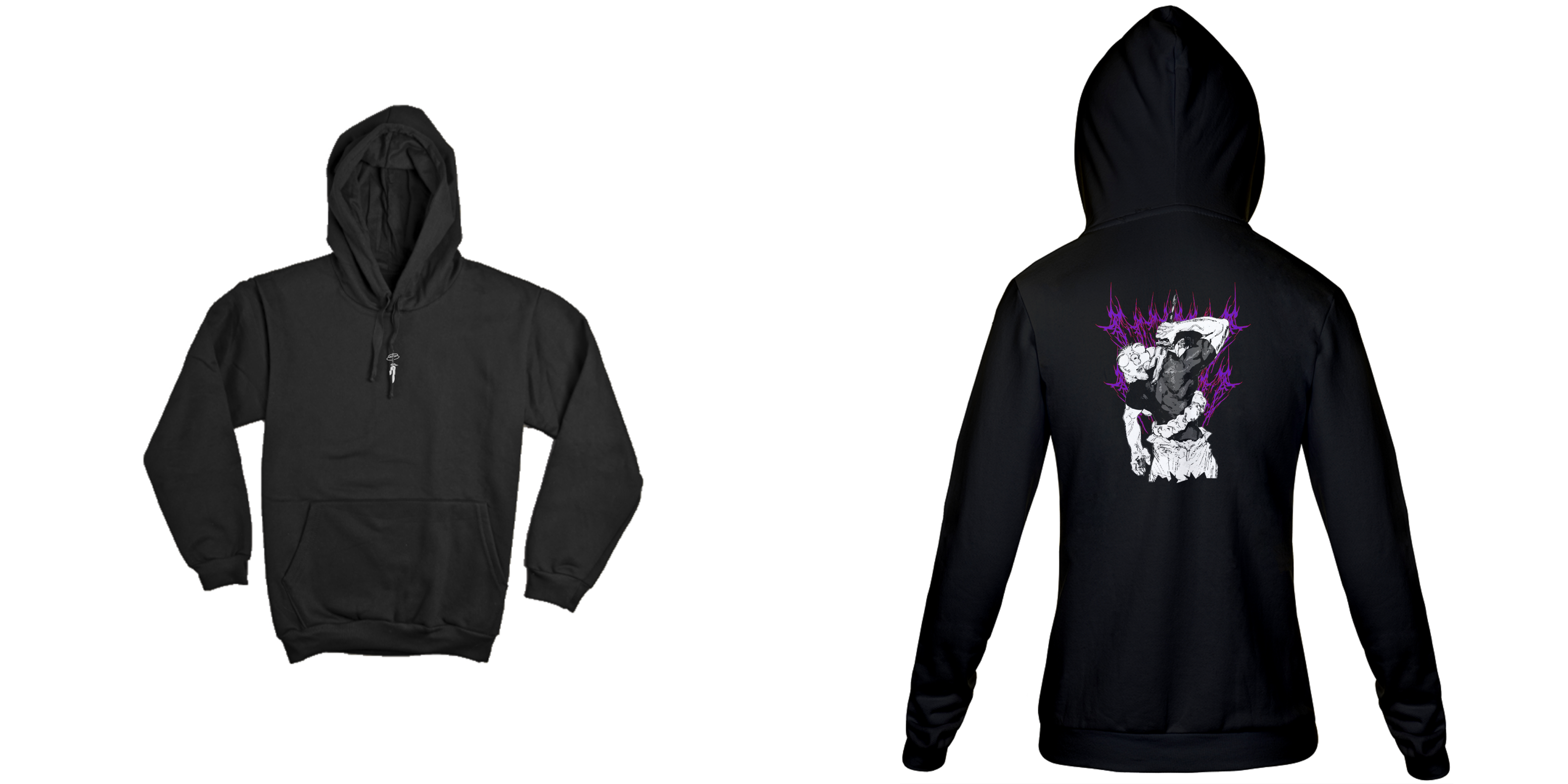 Toji Fushiguro v.3 - Jujutsu kaisen (frente e costas)