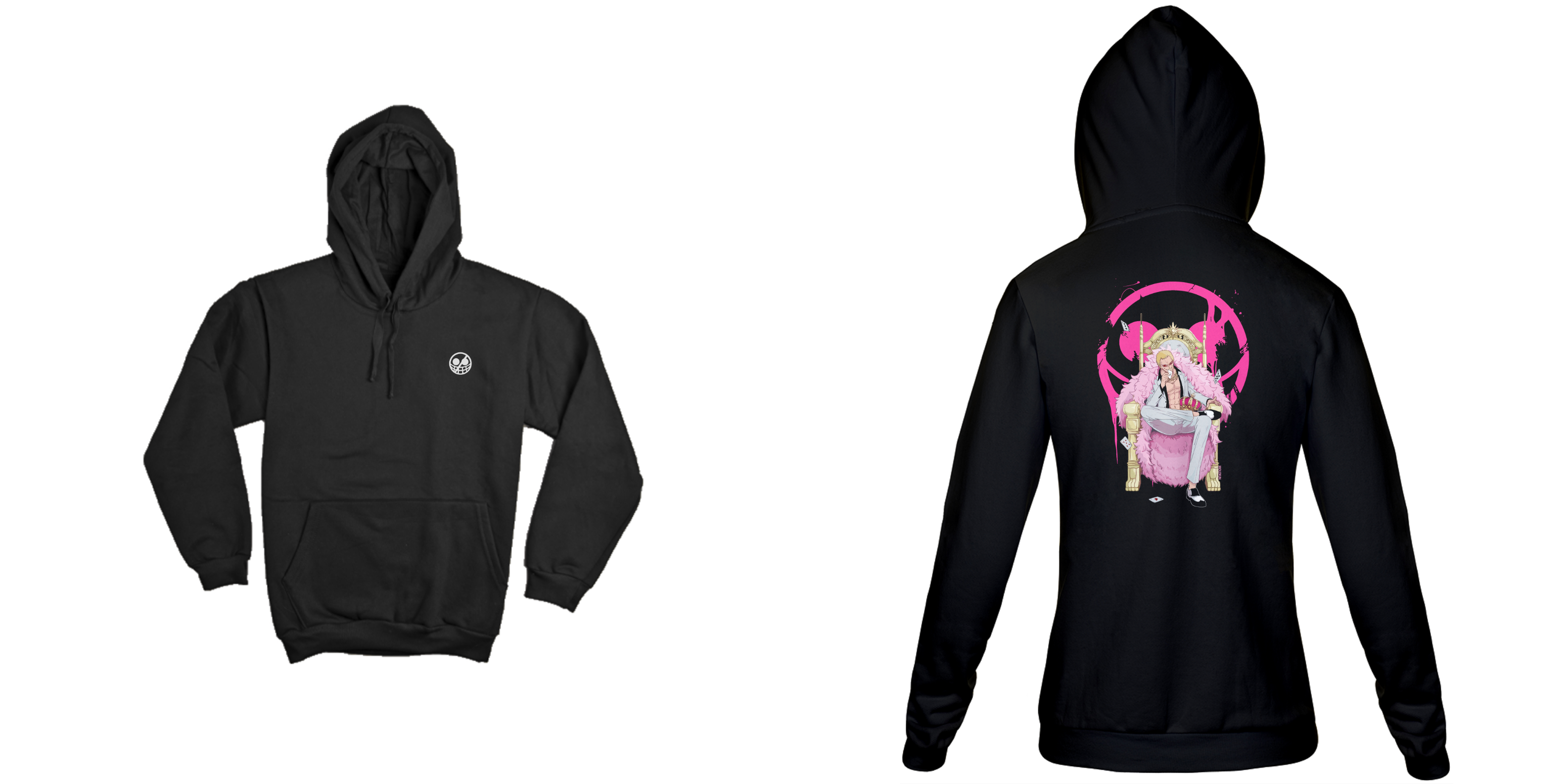 Doflamingo v.4 - One Piece (frente e costas)