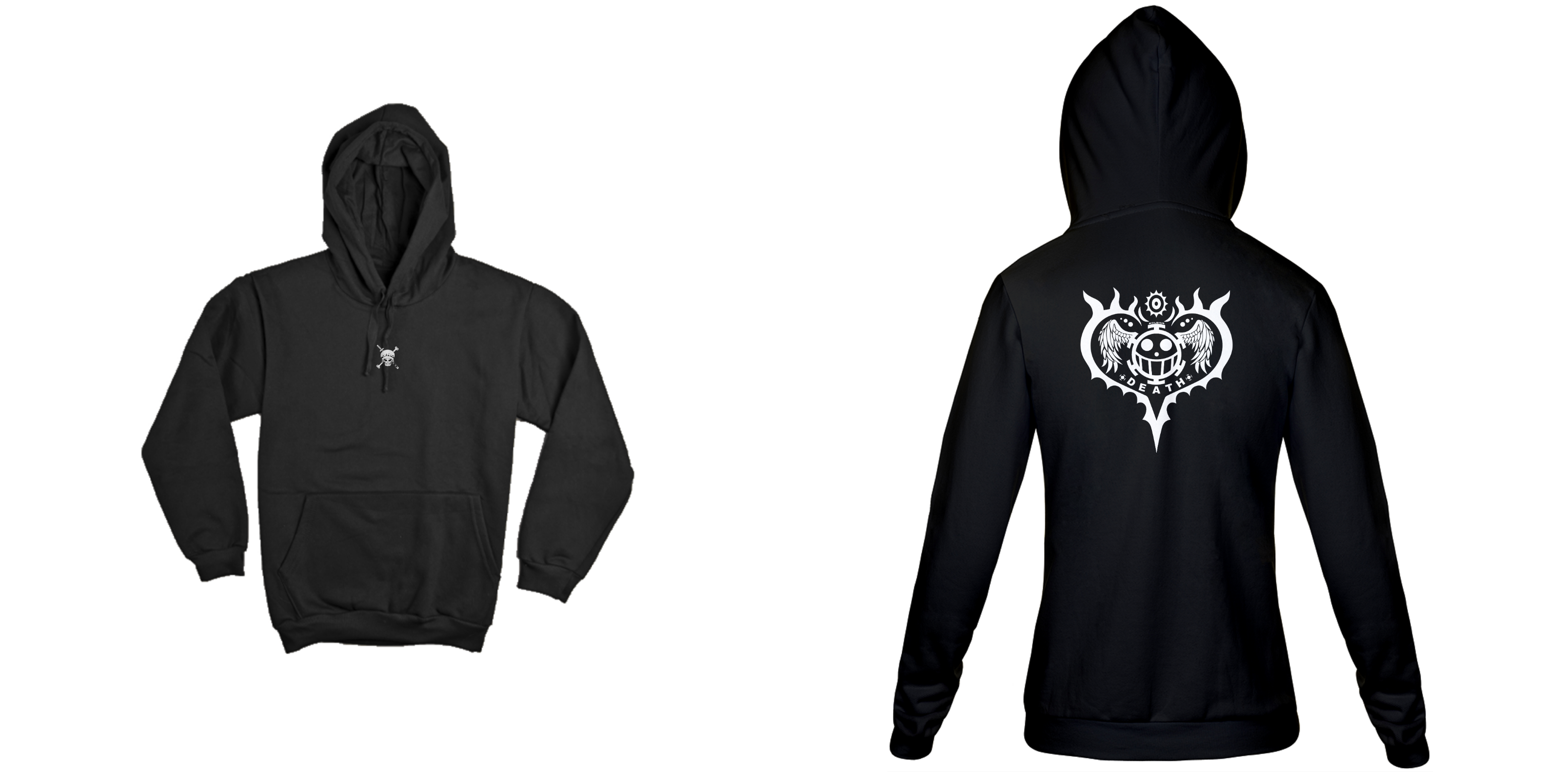 Law Heart - One Piece (frente e costas)