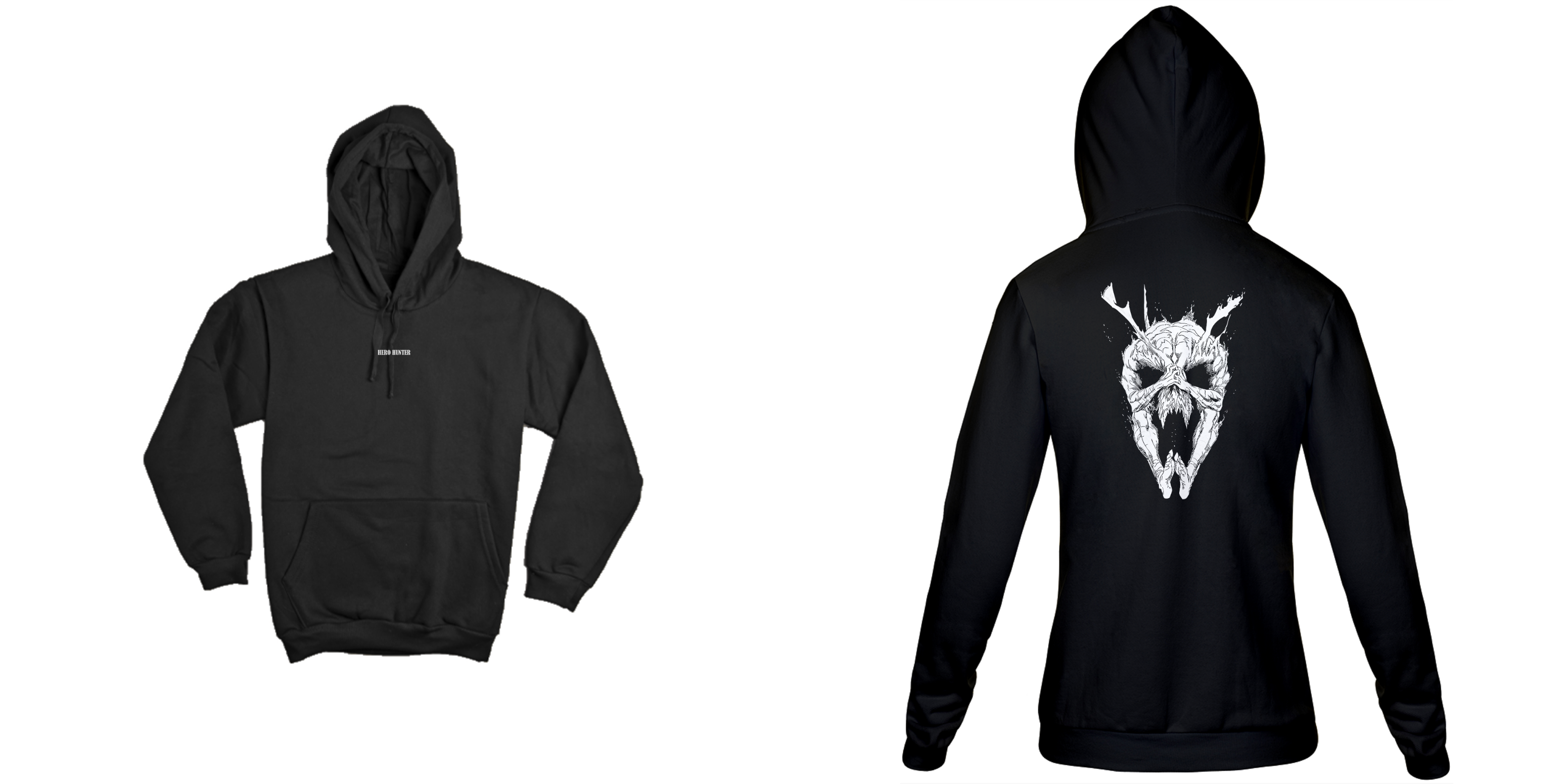 Garou - One punch man (frente e costas)