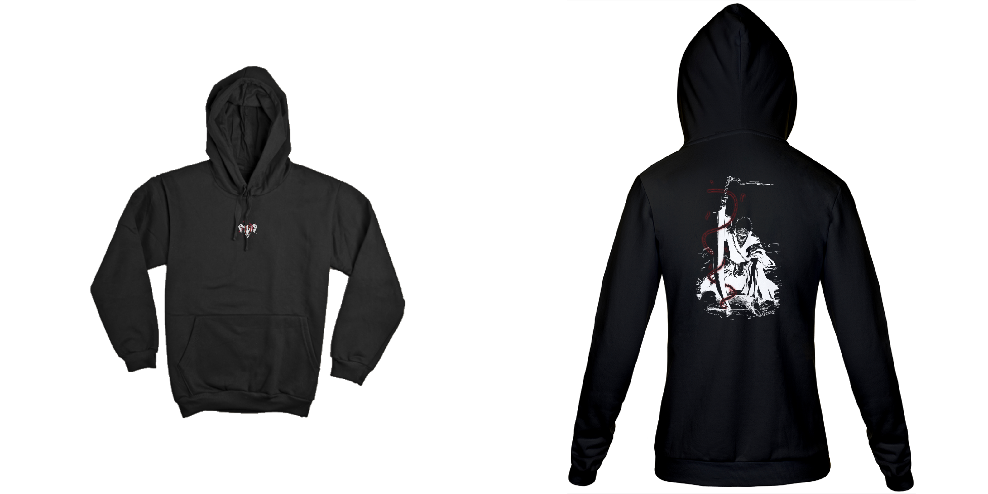 Ichigo - Bleach (frente e costas)