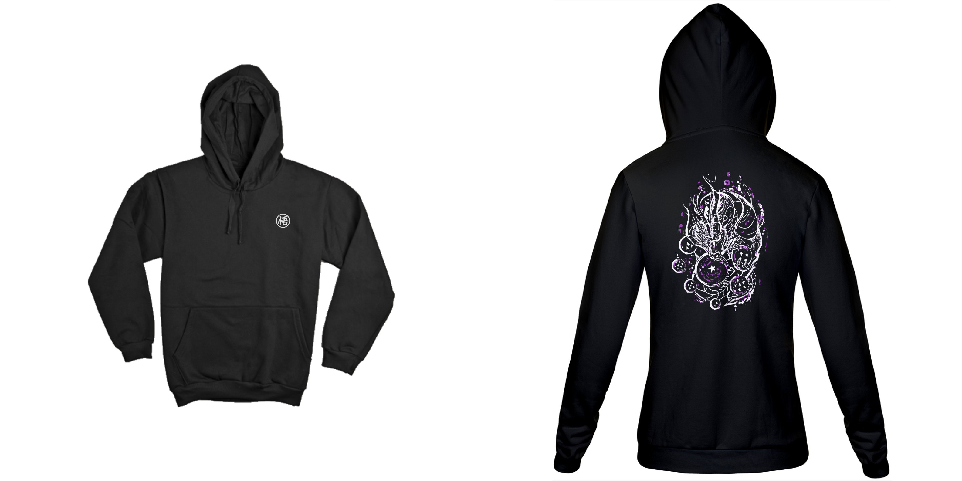 Shenlong - Dragon Ball (frente e costas)