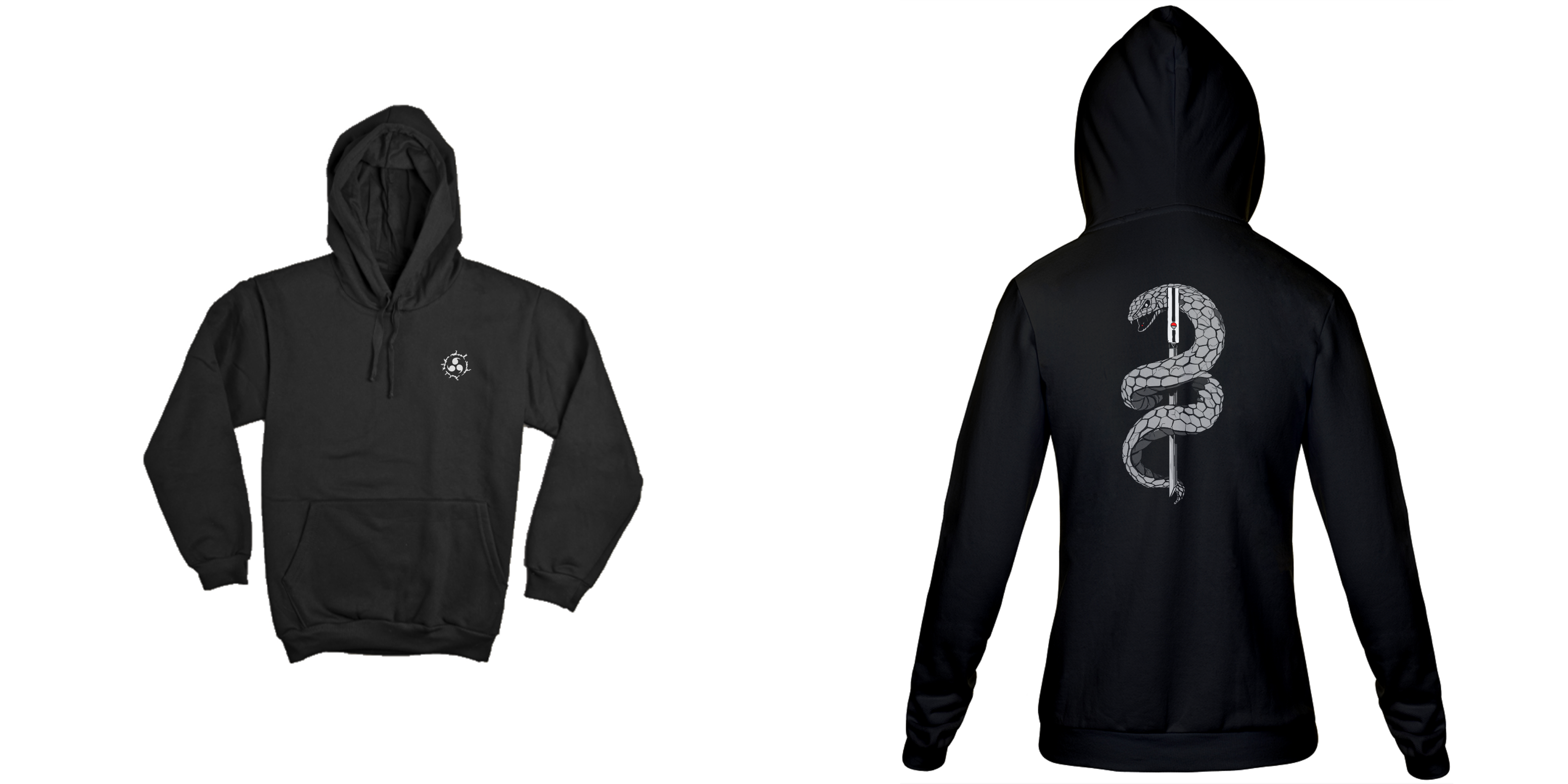 Espada Sasuke - Naruto (frente e costas)