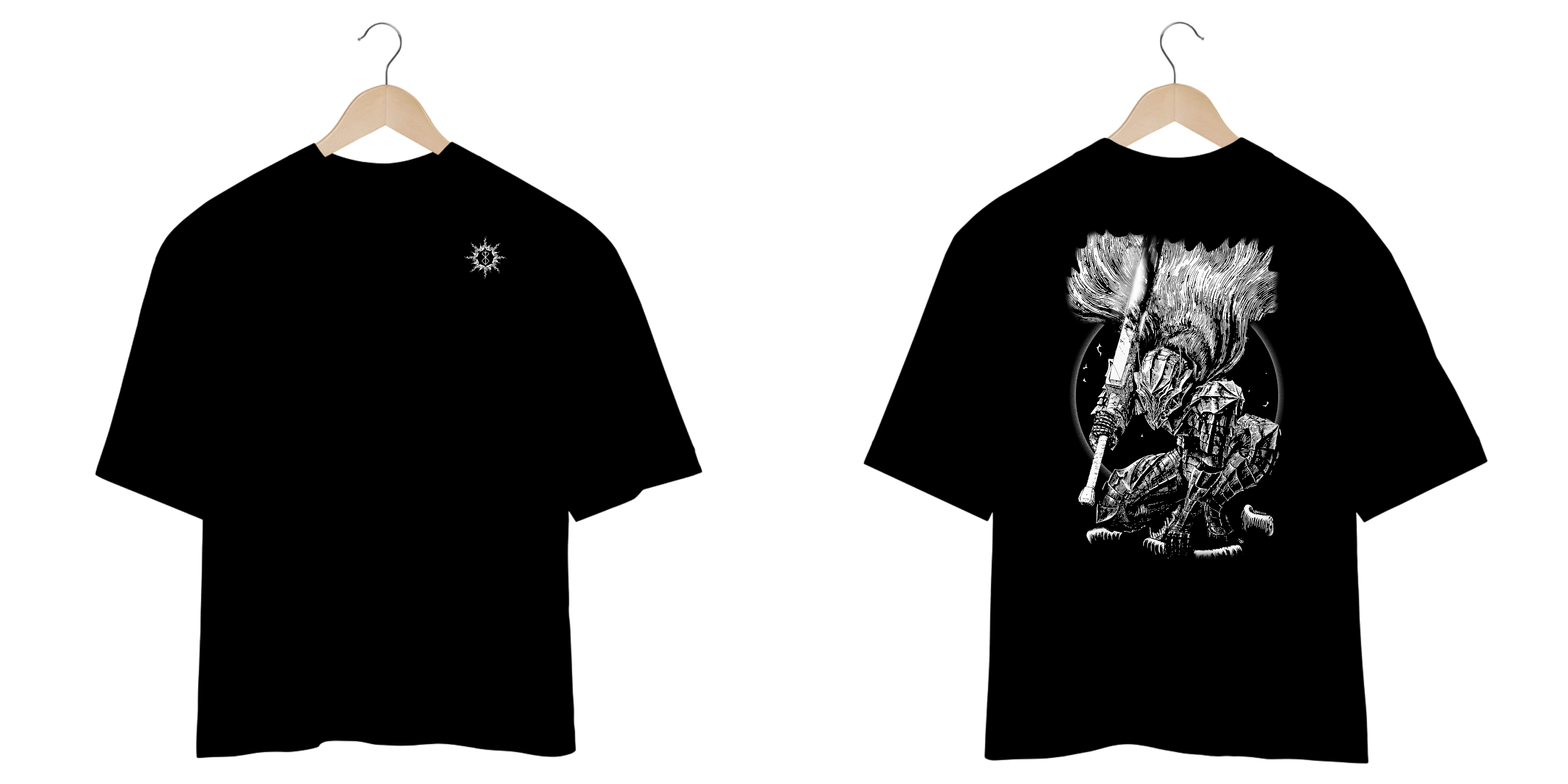 Guts v.2 - Berserk (frente e costas)