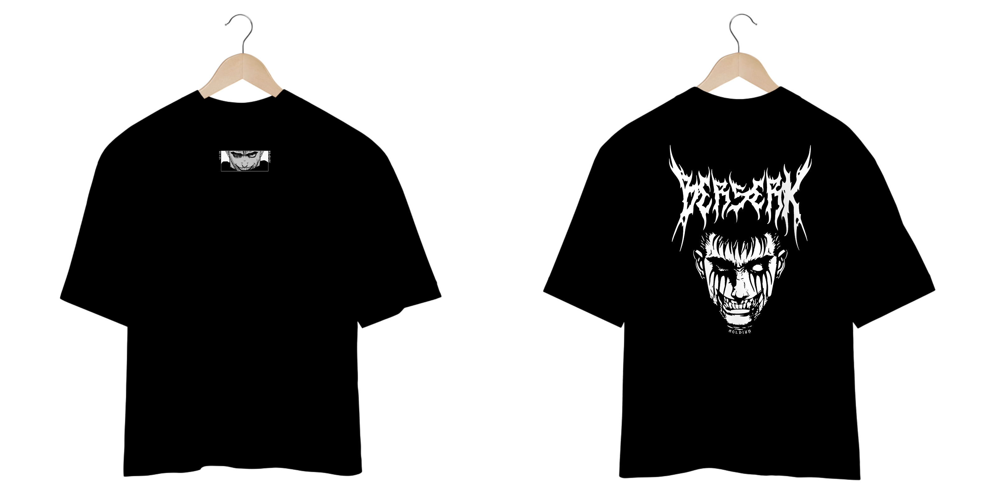 Guts v.5 - Berserk (frente e costas)