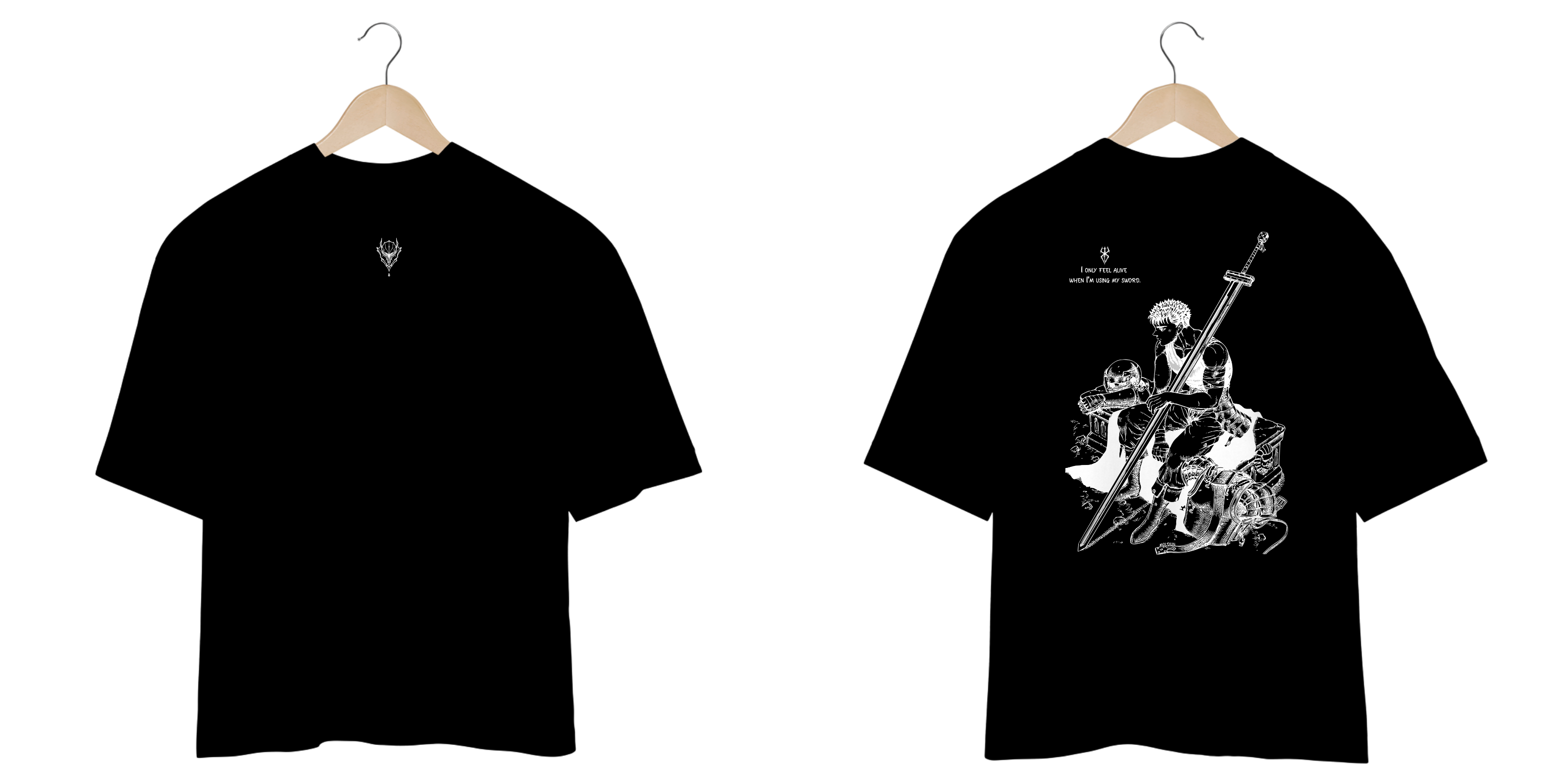 Guts - Berserk v.3 (frente e costas)