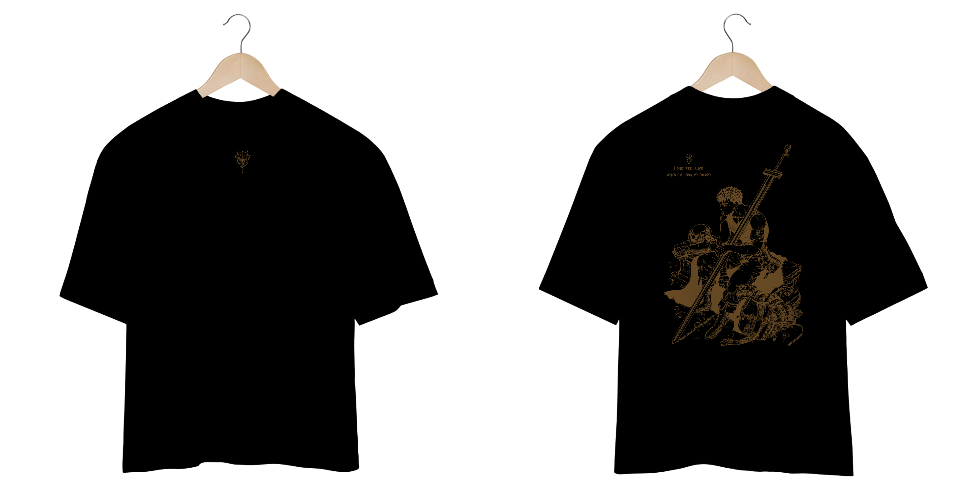 Guts - Berserk v.3 (frente e costas)