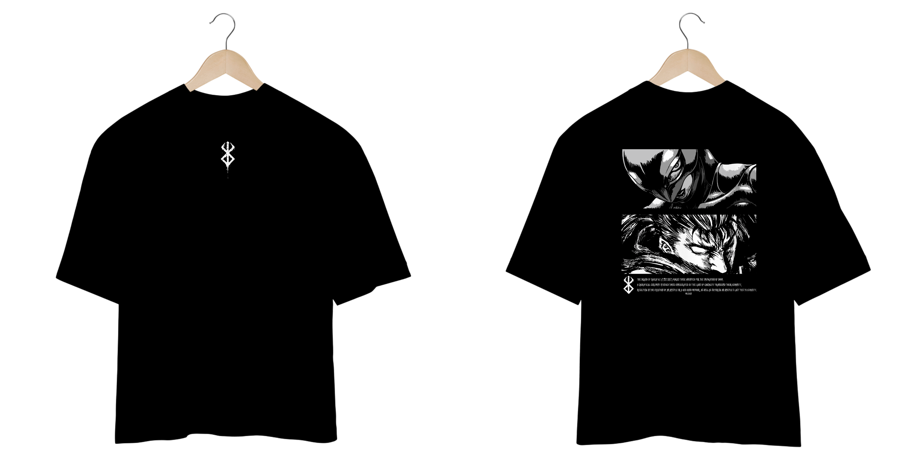 Guts - Berserk v.6 (frente e costas)