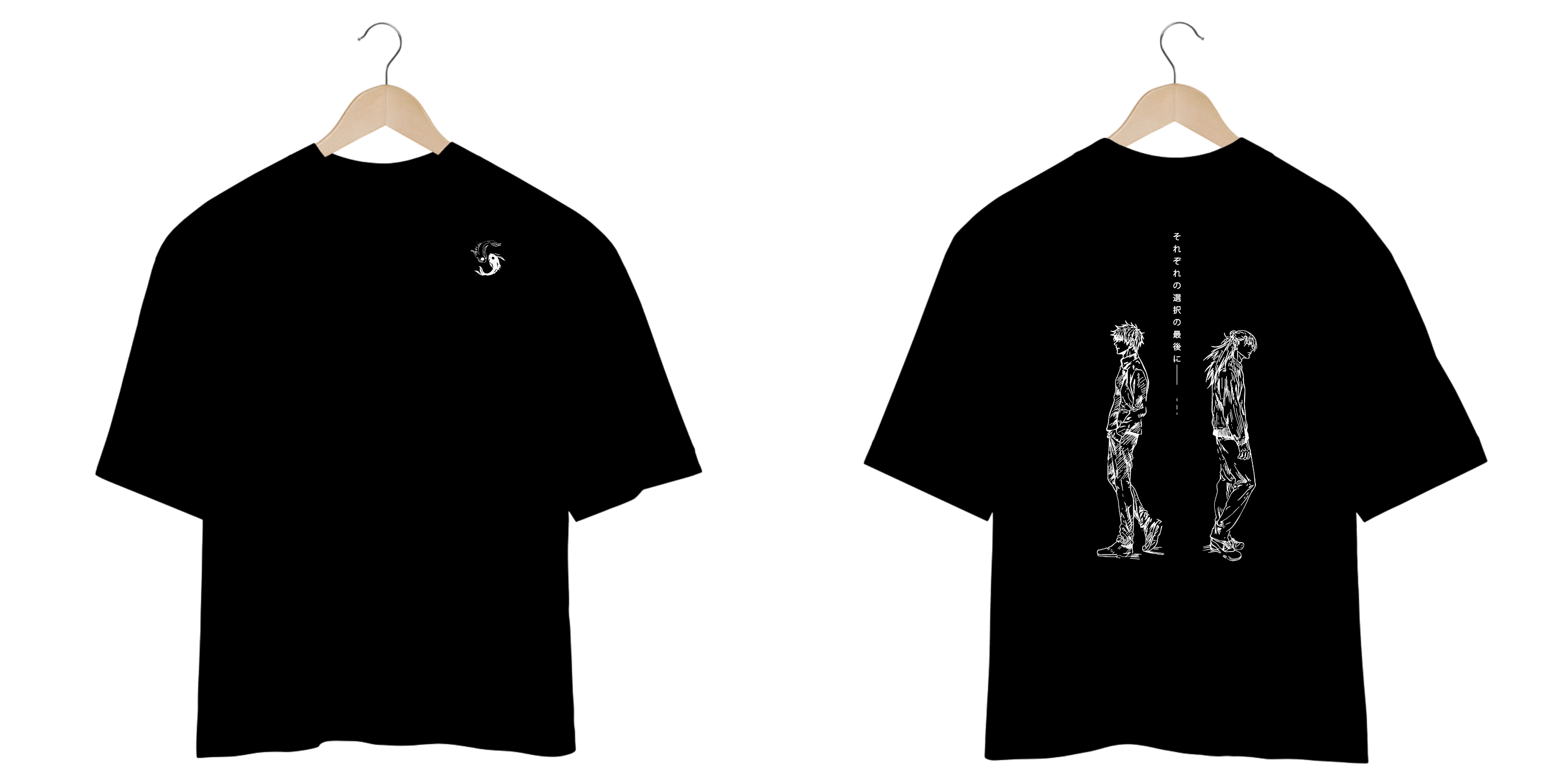 Gojo e Geto - Jujutsu Kaisen (frente e costas)