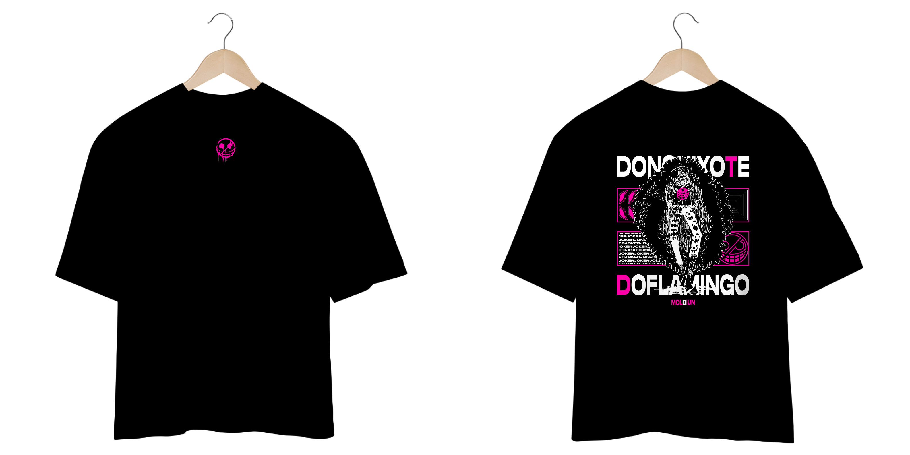 Doflamingo v.3 - One Piece (frente e costas)