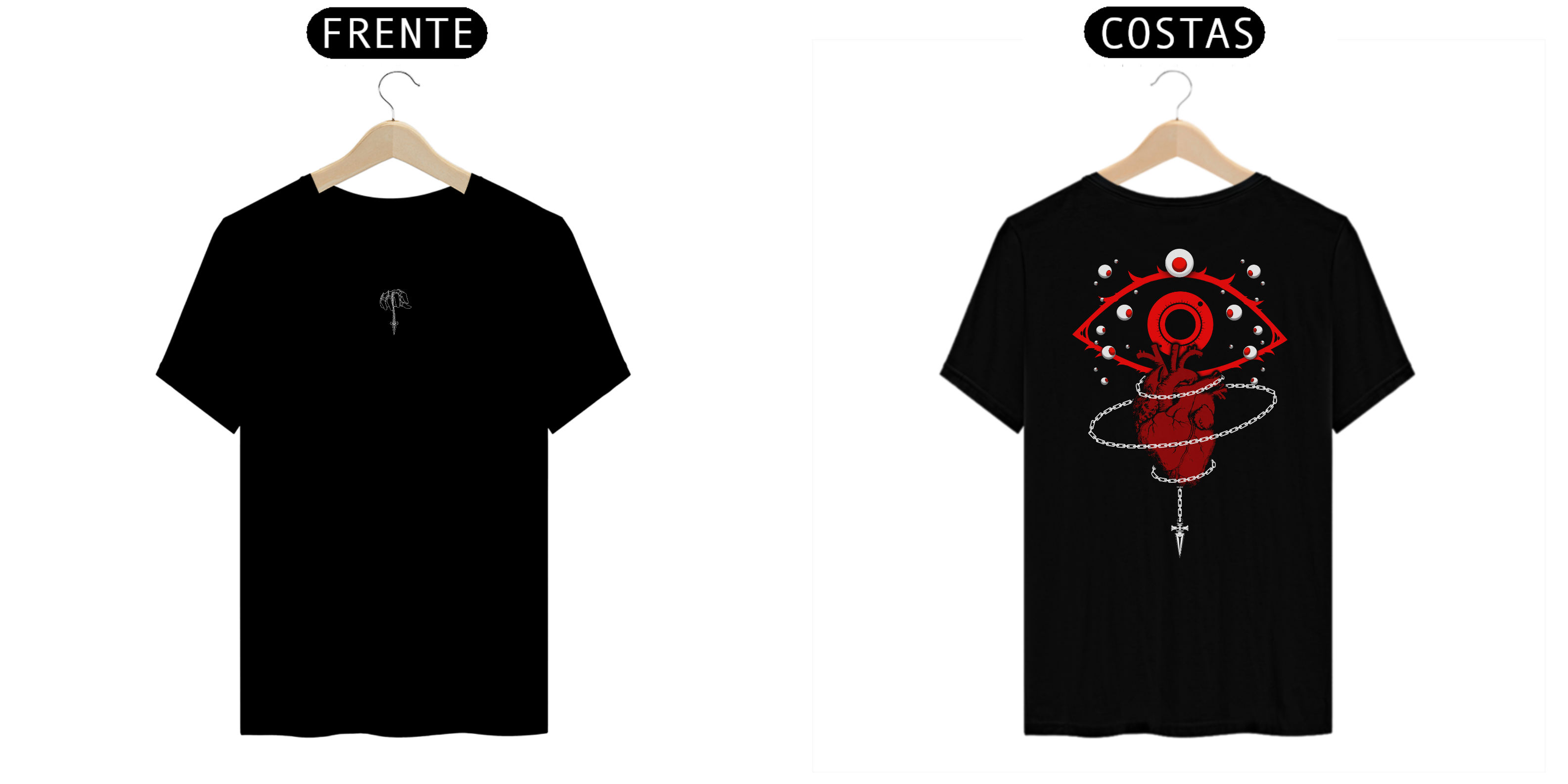 Kurapika v.3 - Hunter x Hunter (frente e costas)