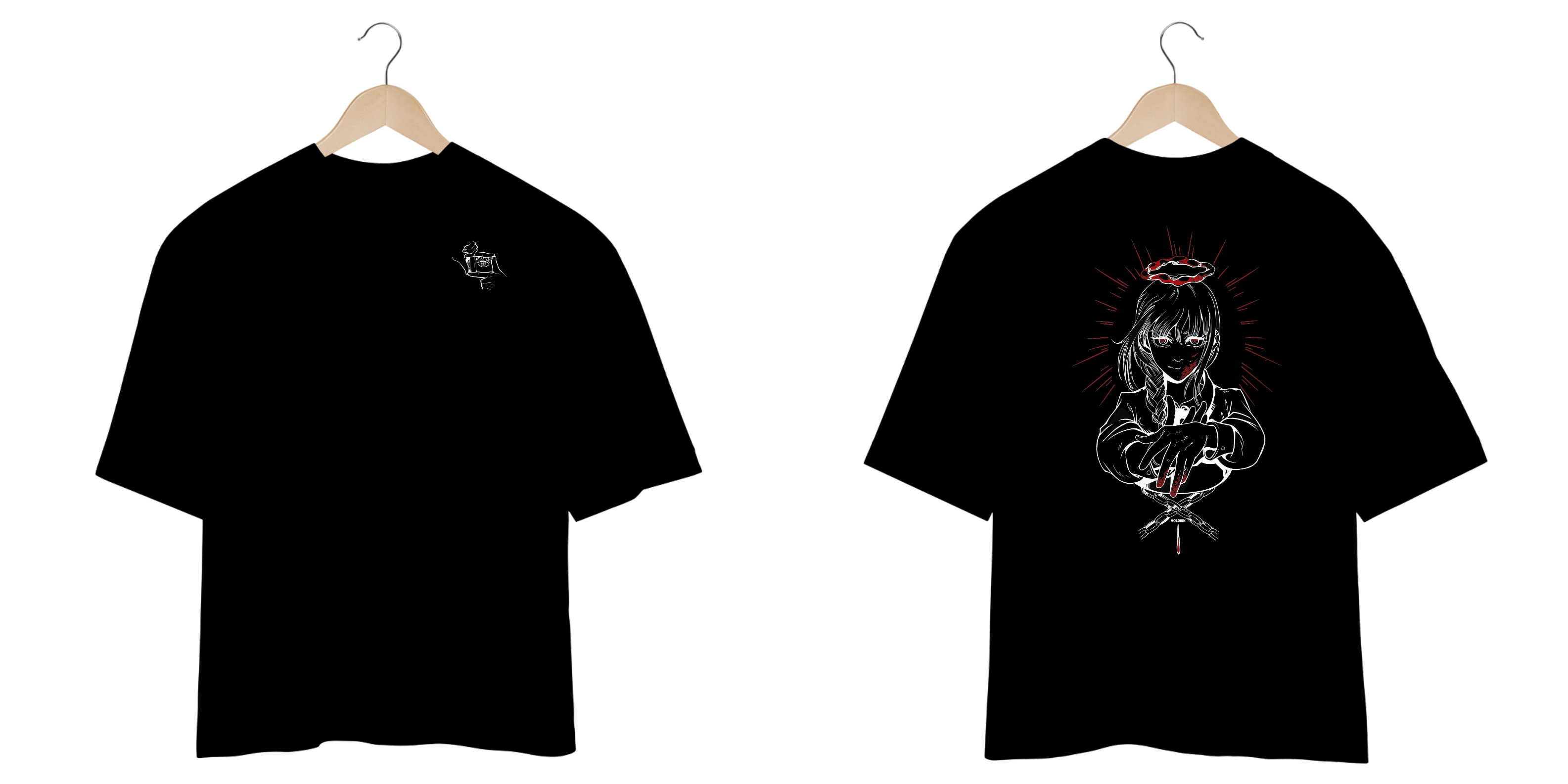 Makima - Chainsaw man (frente e costas)