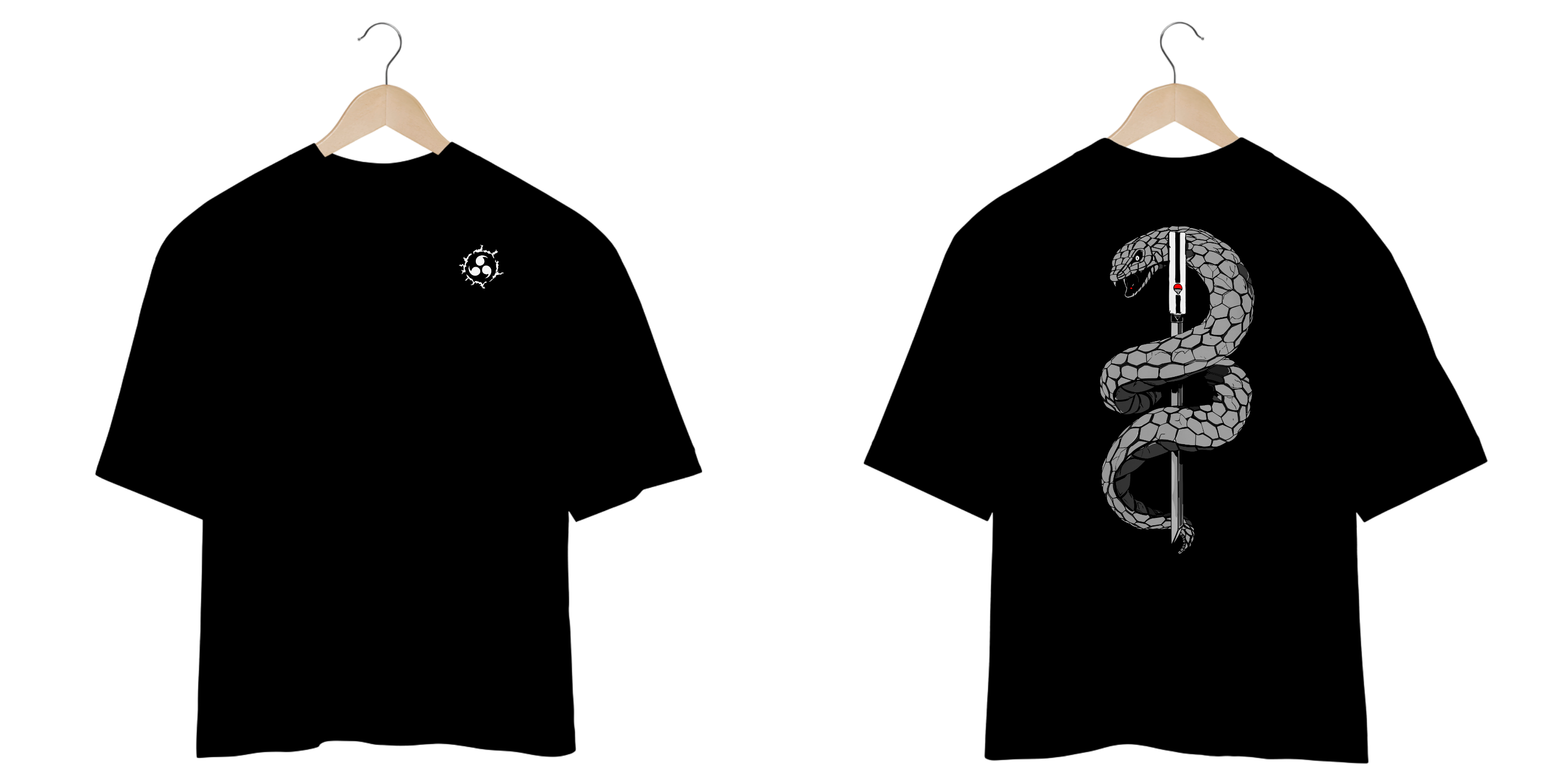 Espada Sasuke - Naruto (frente e costas)