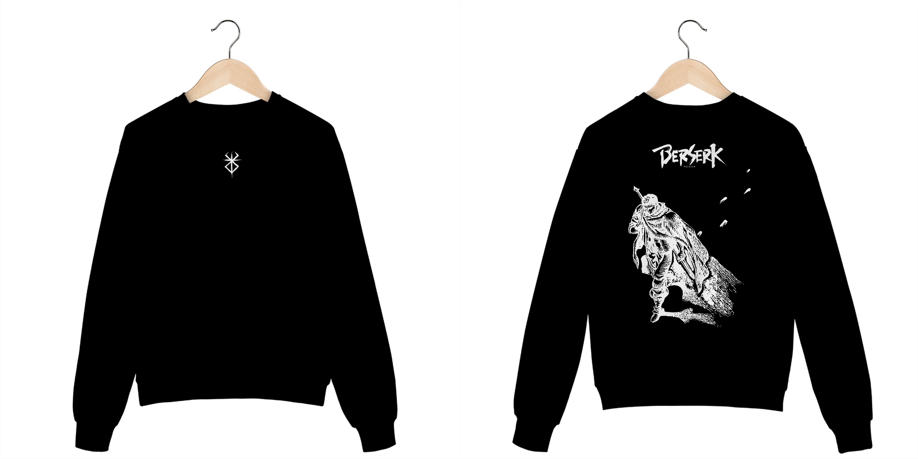 Guts - Berserk v.4 (frente e costas)