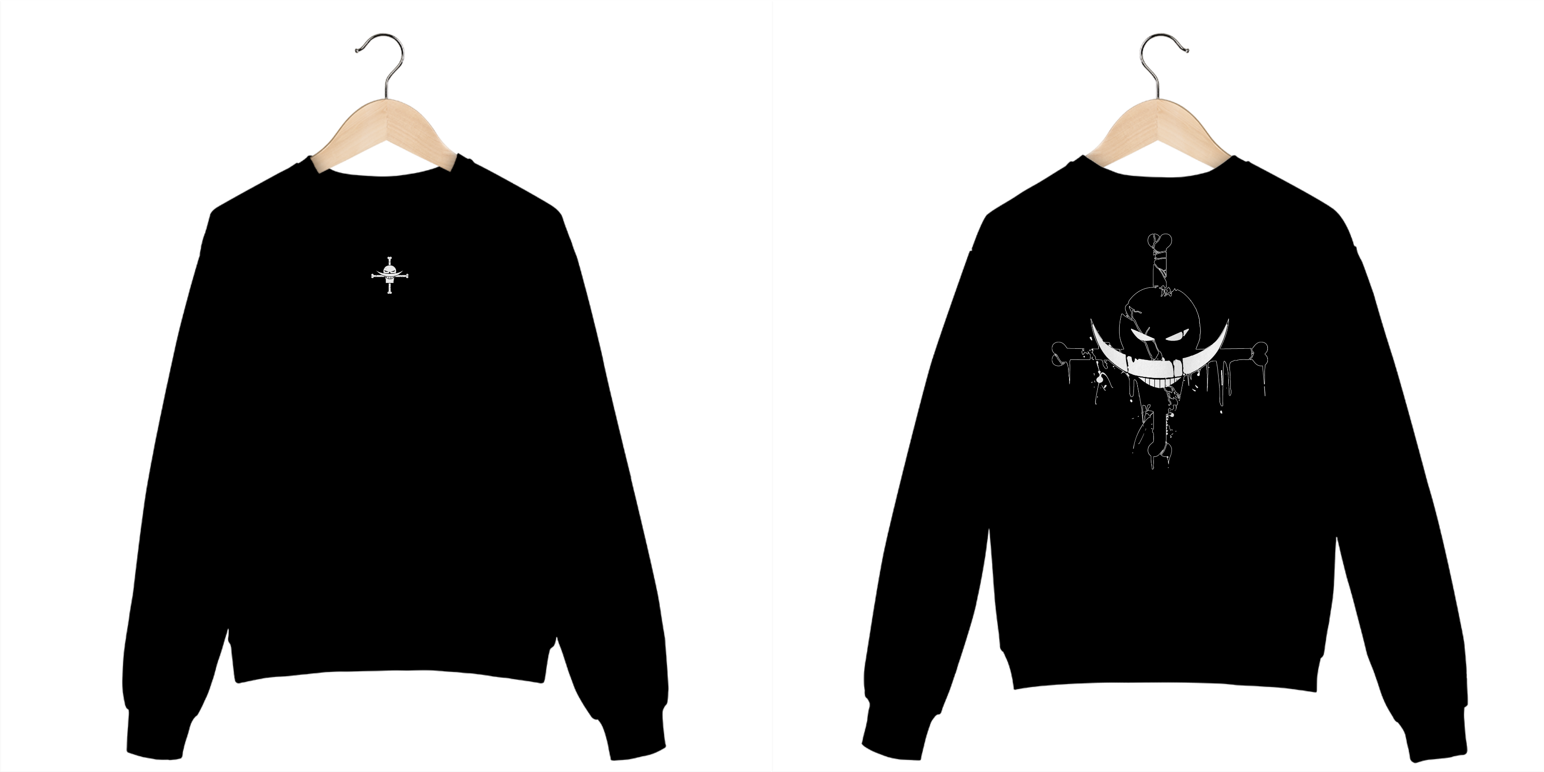 Barba Branca v.3 - One Piece (frente e costas)