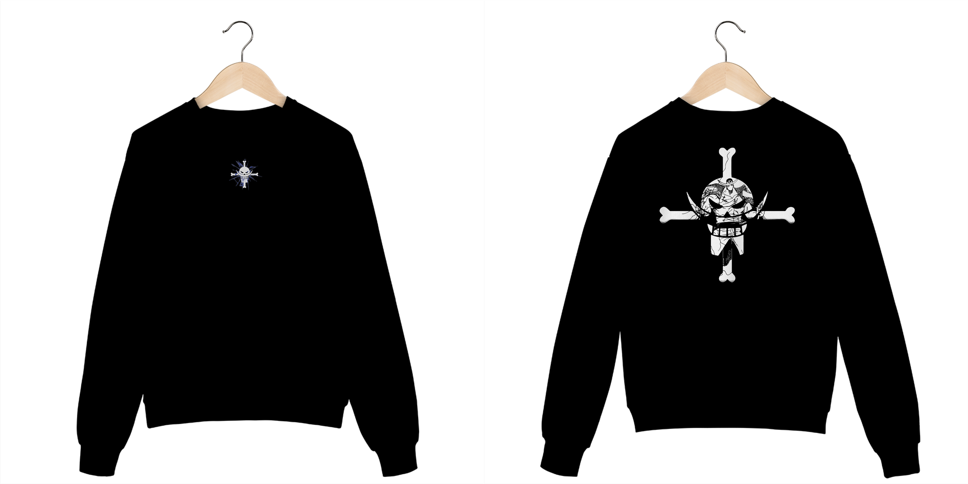 Barba Branca v.4 - One Piece (frente e costas)