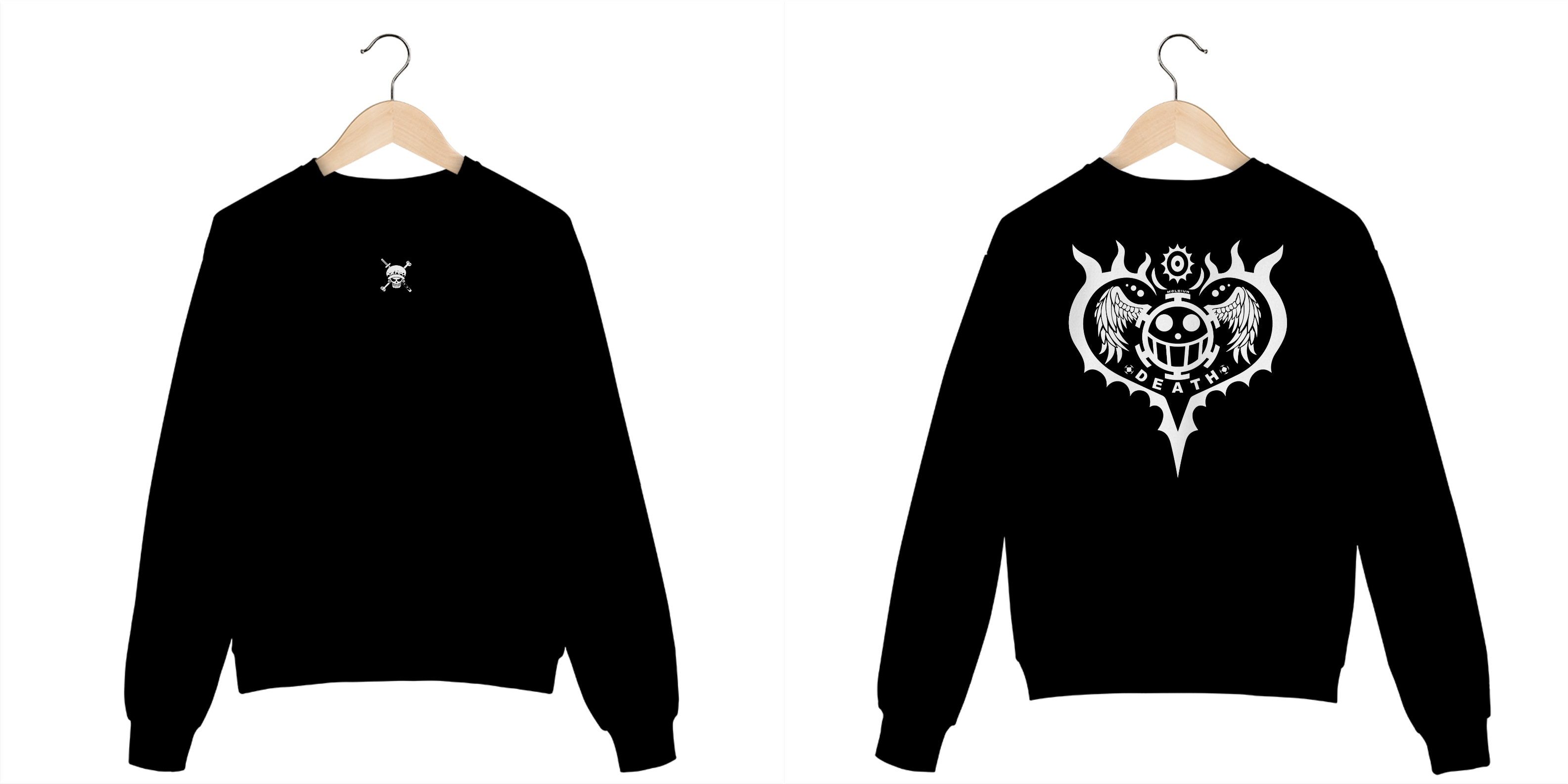 Law Heart - One Piece (frente e costas)