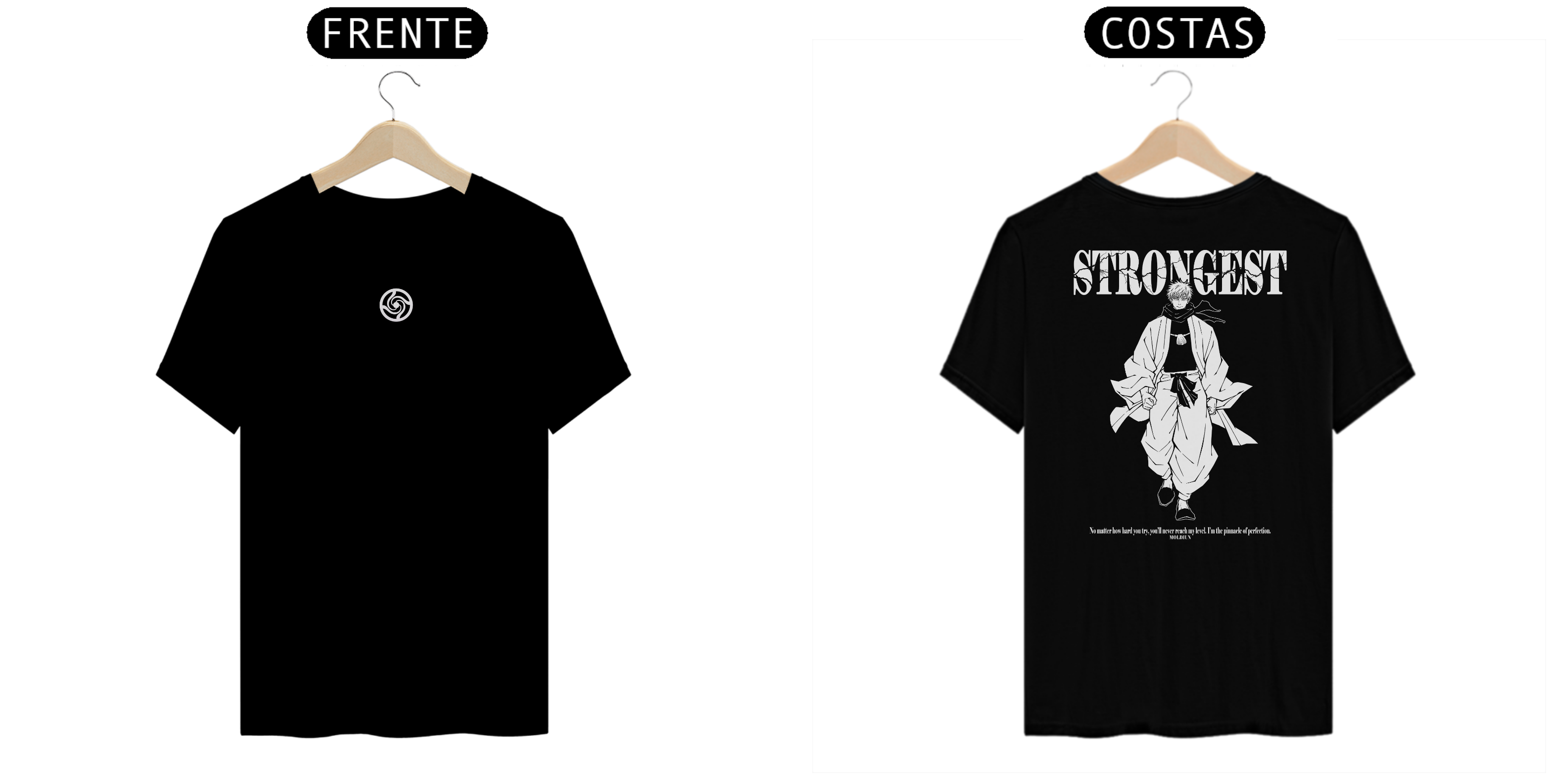 Satoru Gojo v.4 - Jujutsu kaisen (frente e costas)