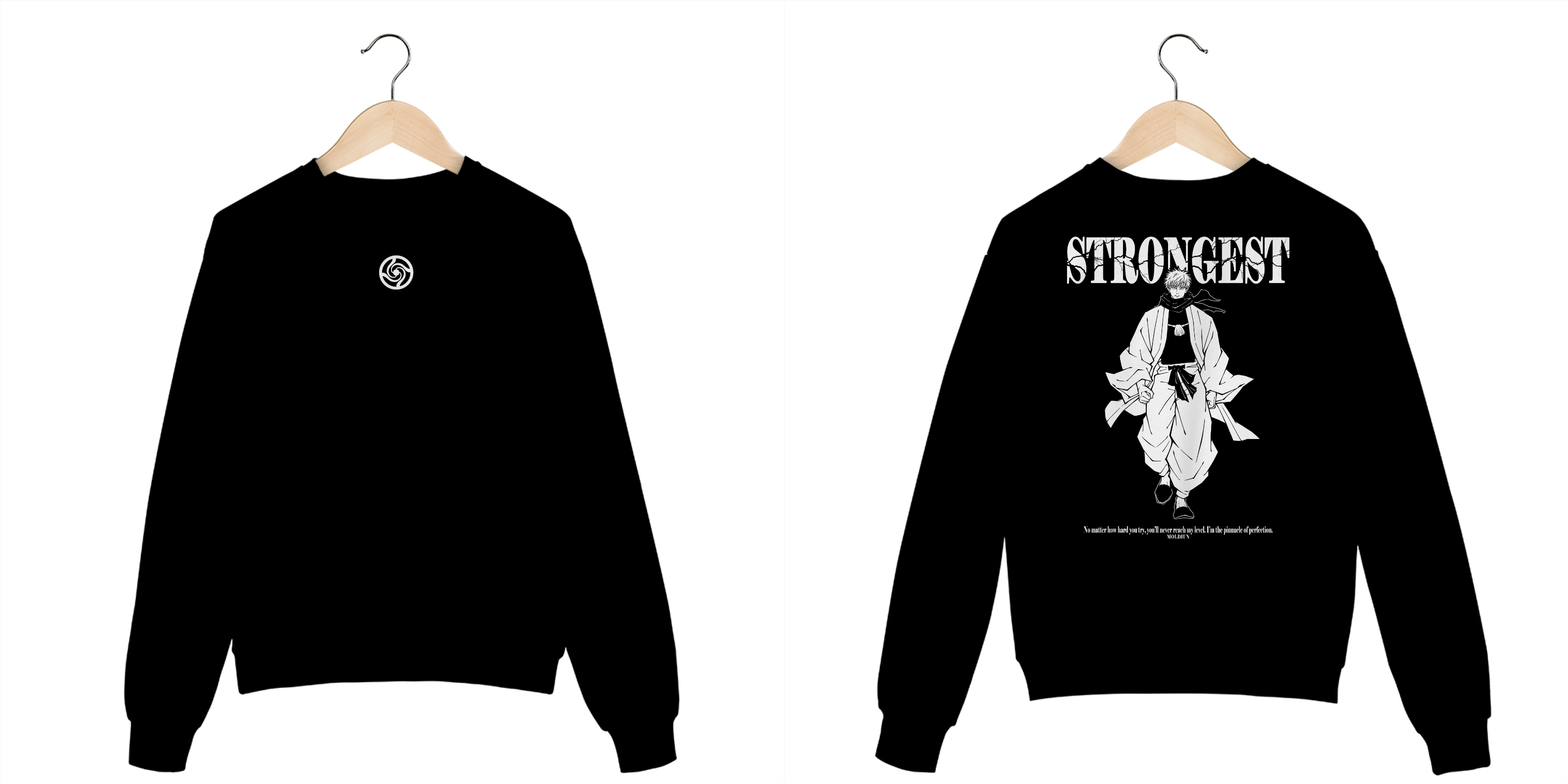 Satoru Gojo v.4 - Jujutsu kaisen (frente e costas)