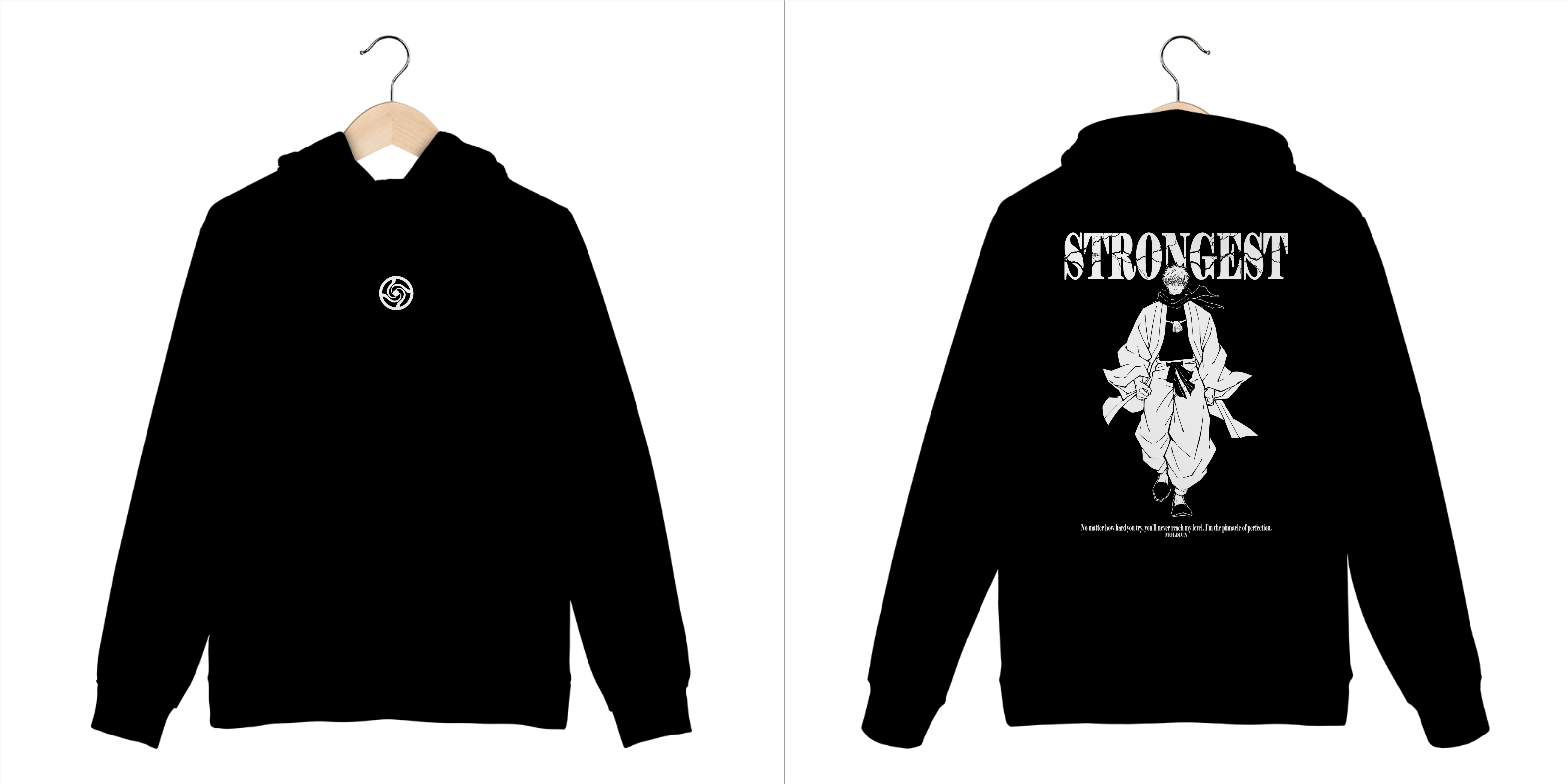 Satoru Gojo v.4 - Jujutsu kaisen (frente e costas)