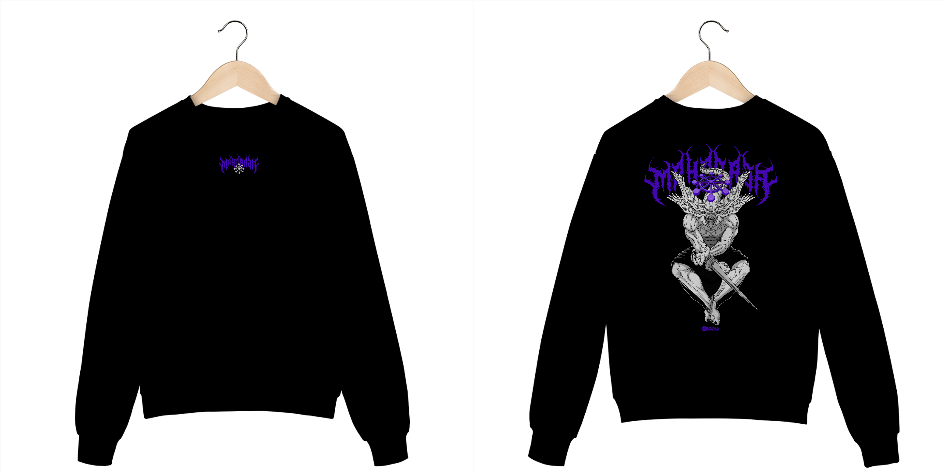 Mahoraga - Jujutsu Kaisen (frente e costas)