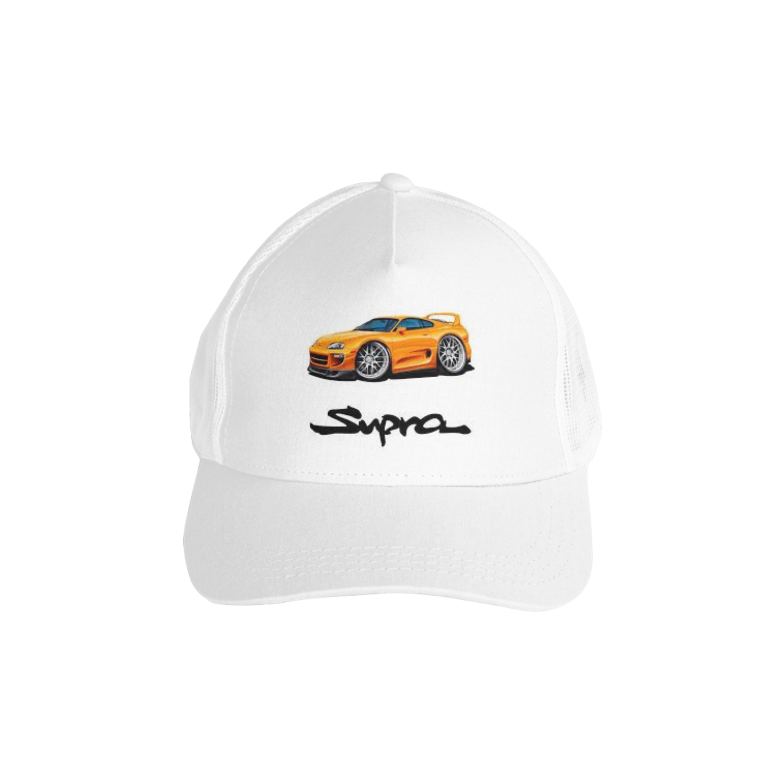 Nome do produto: Boné branco personalizado Supra. 