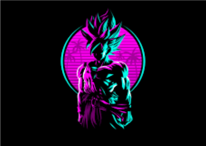 Nome do produto: Pôster paisagem goku-dragãoball