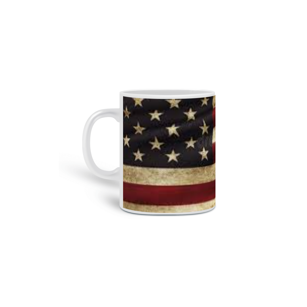 Nome do produto: Caneca personalizada fleg e.u.a