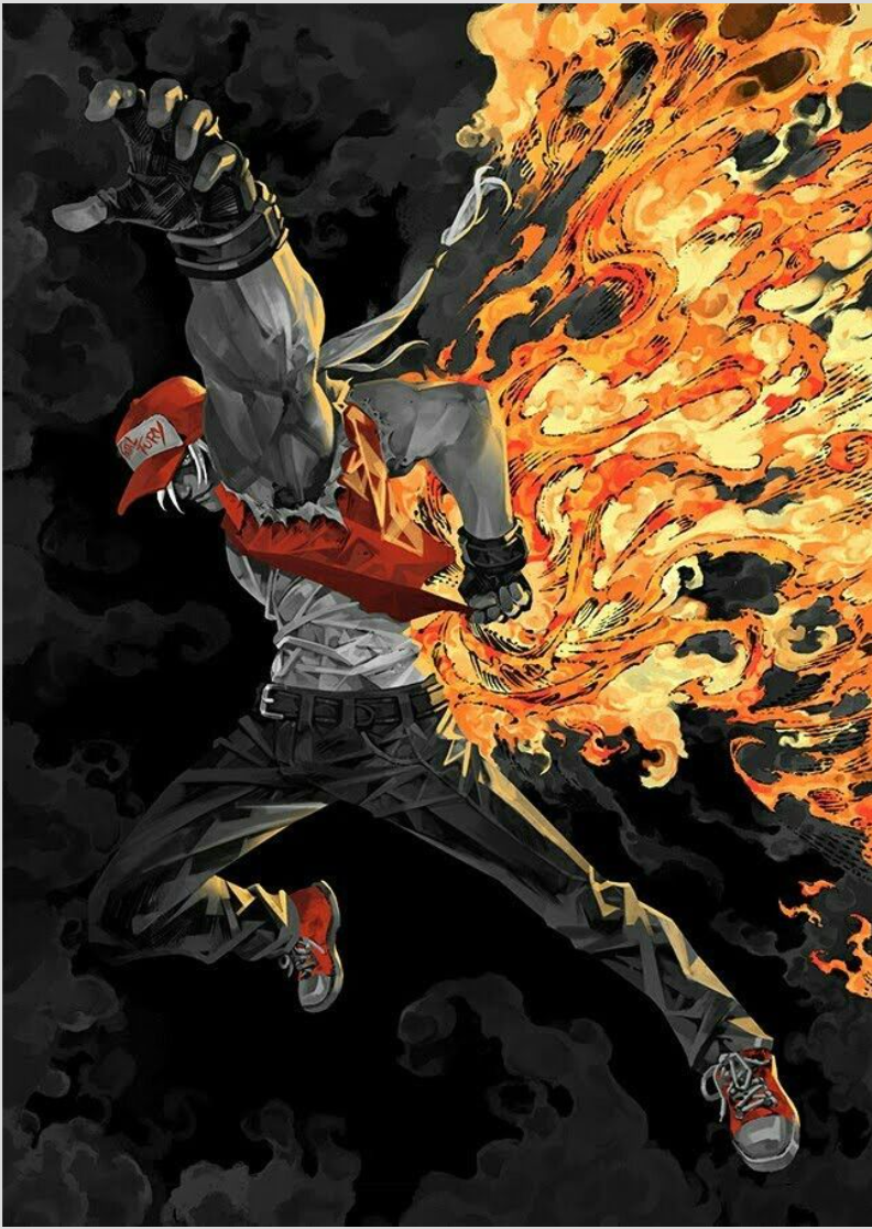 Nome do produto: Poster - Terry Bogard