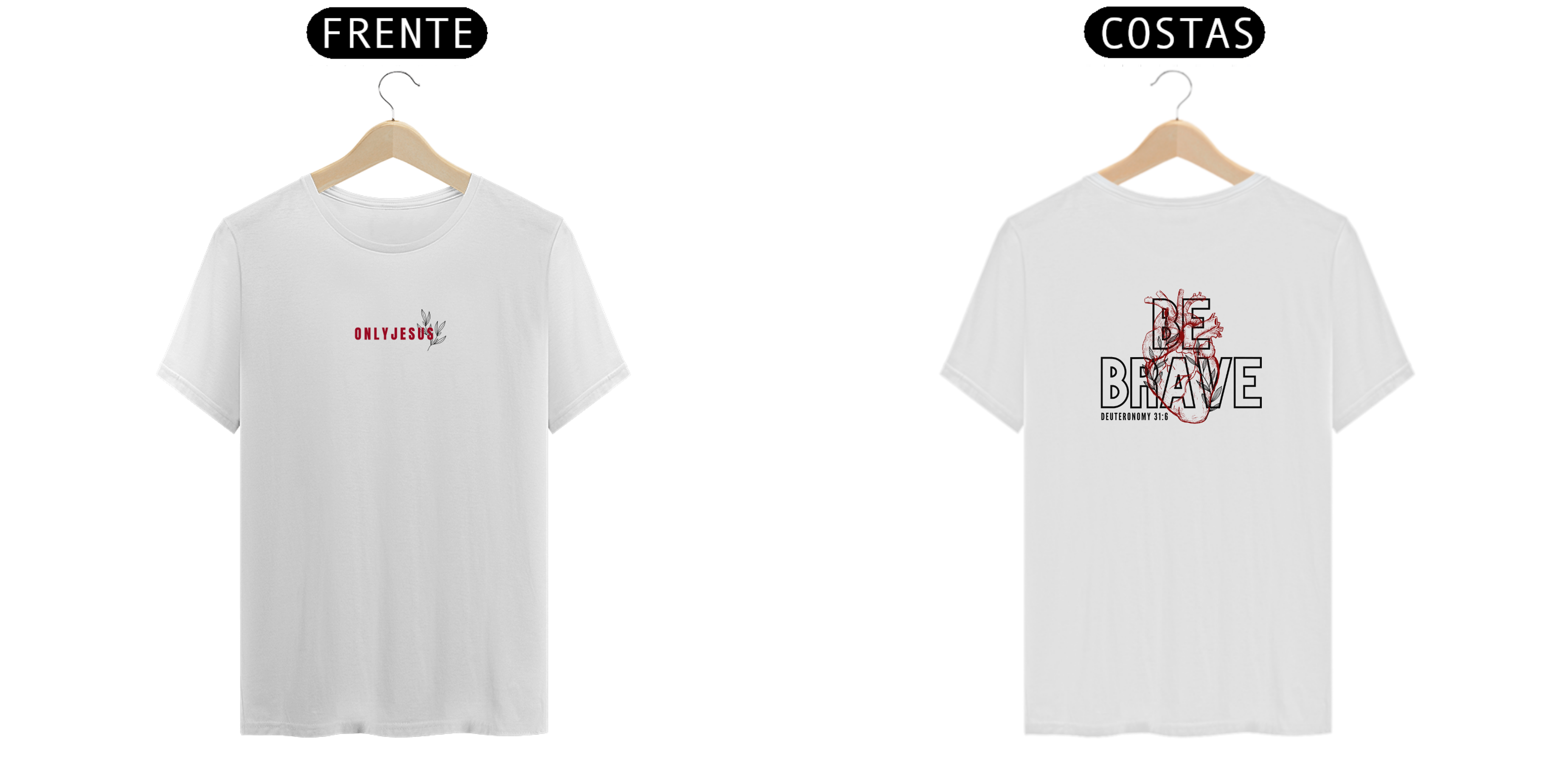 Nome do produto: Camisa Be Brave 