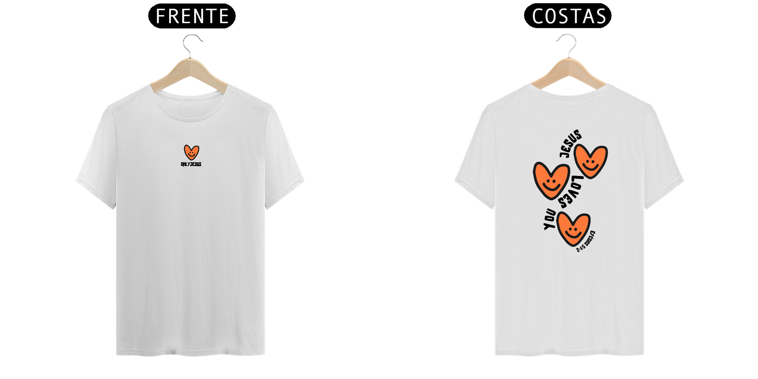 Nome do produto: Camisa Jesus te ama