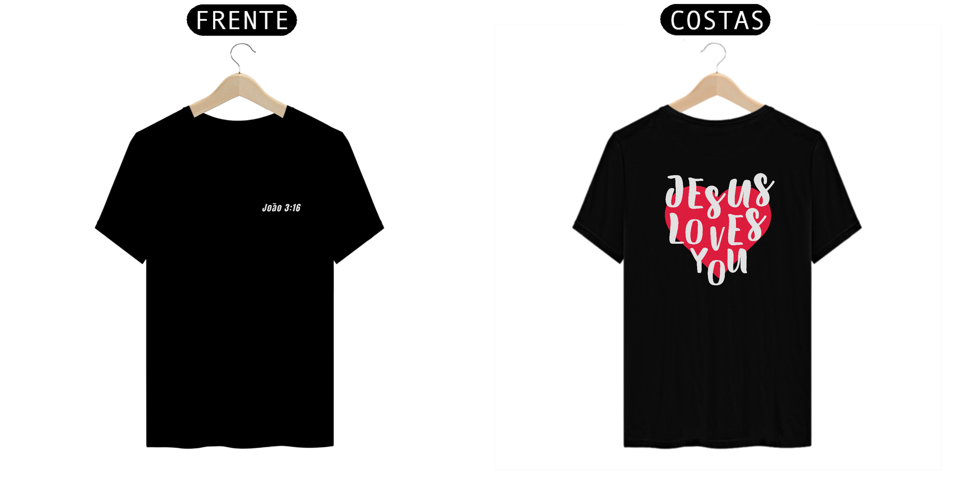 Nome do produto: Camisa Jesus Loves You