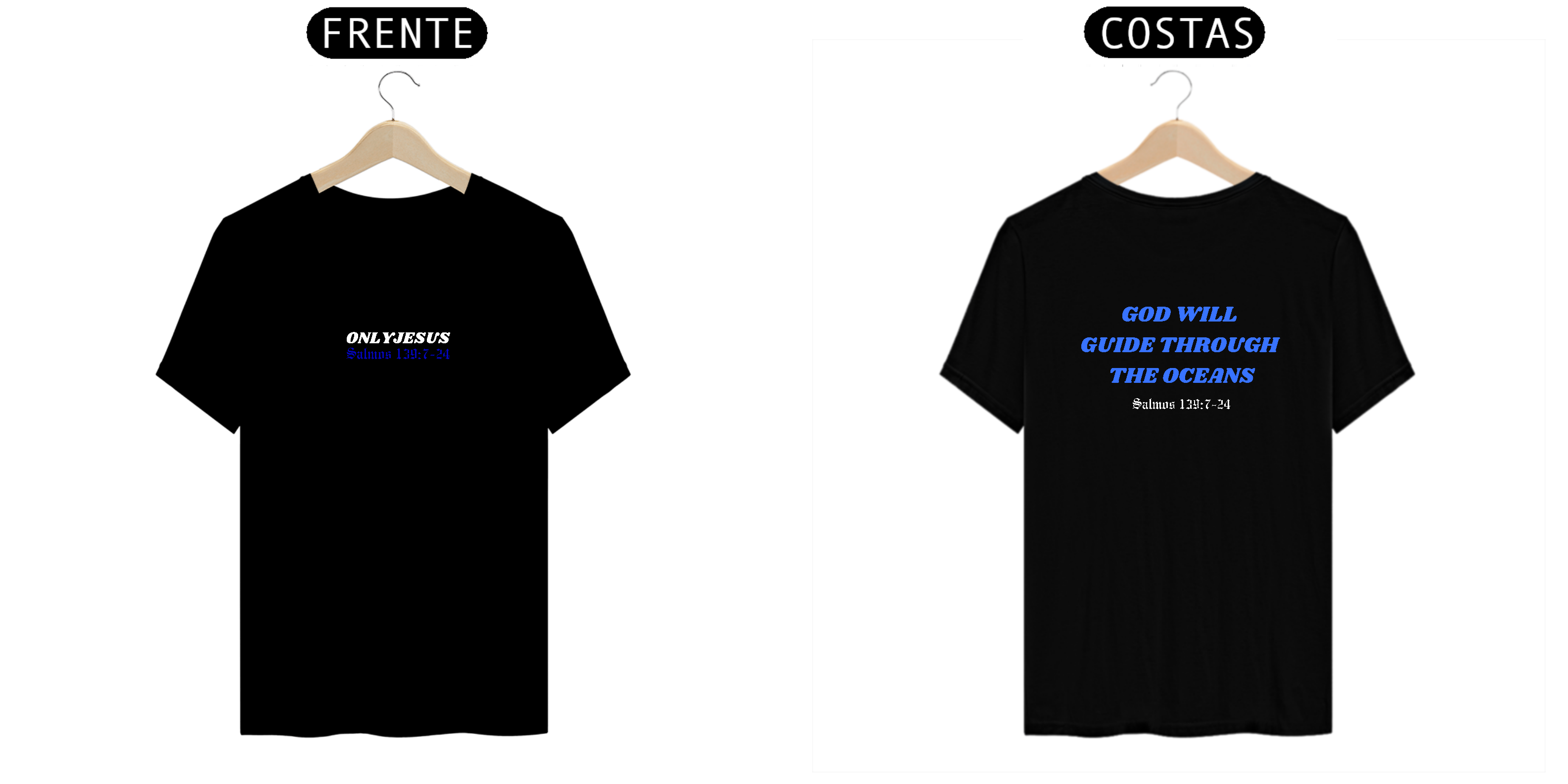 Nome do produto: Camisa Salmos 139