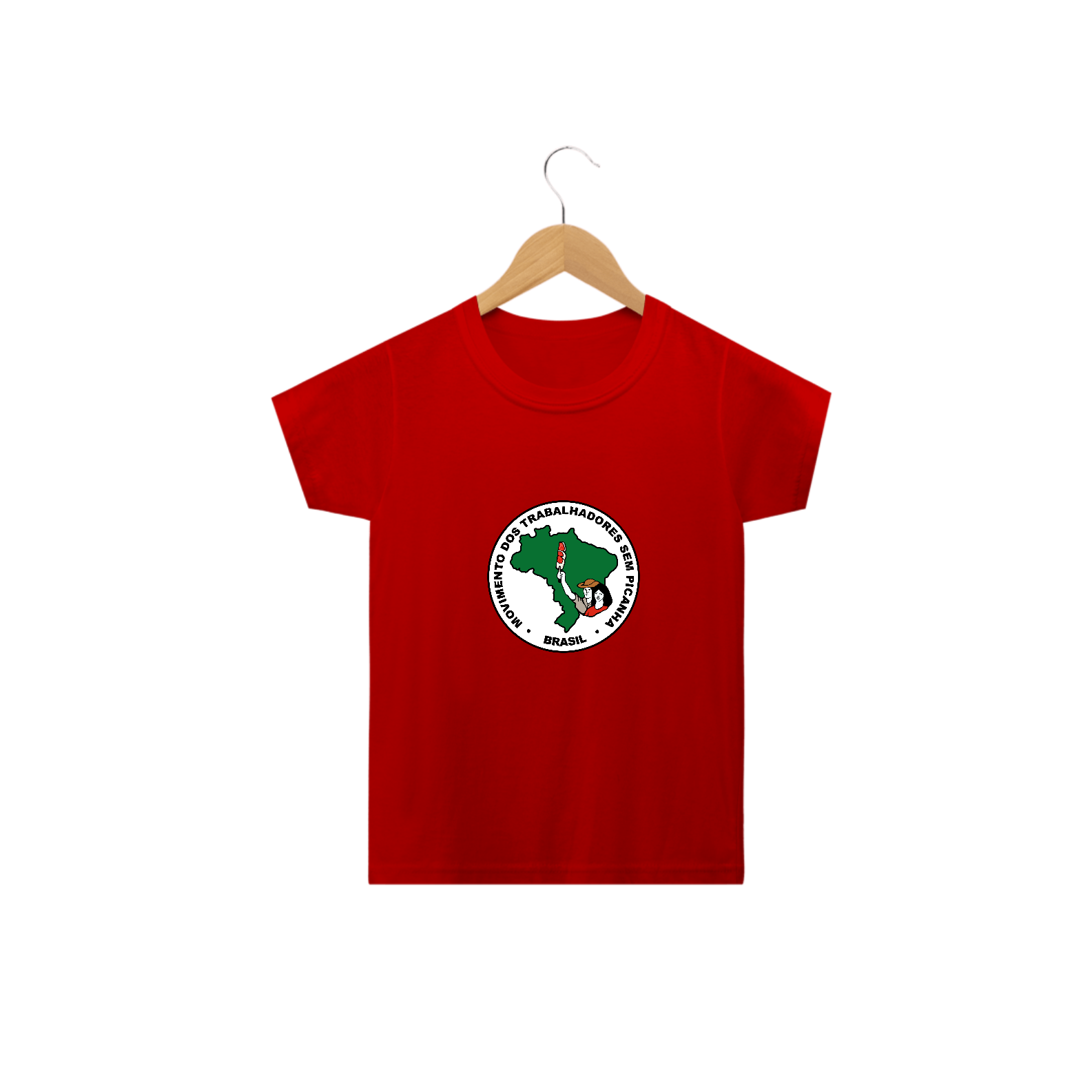Nome do produto: Camiseta Infantil - Movimento Dos Trabalhadores Sem Picanha