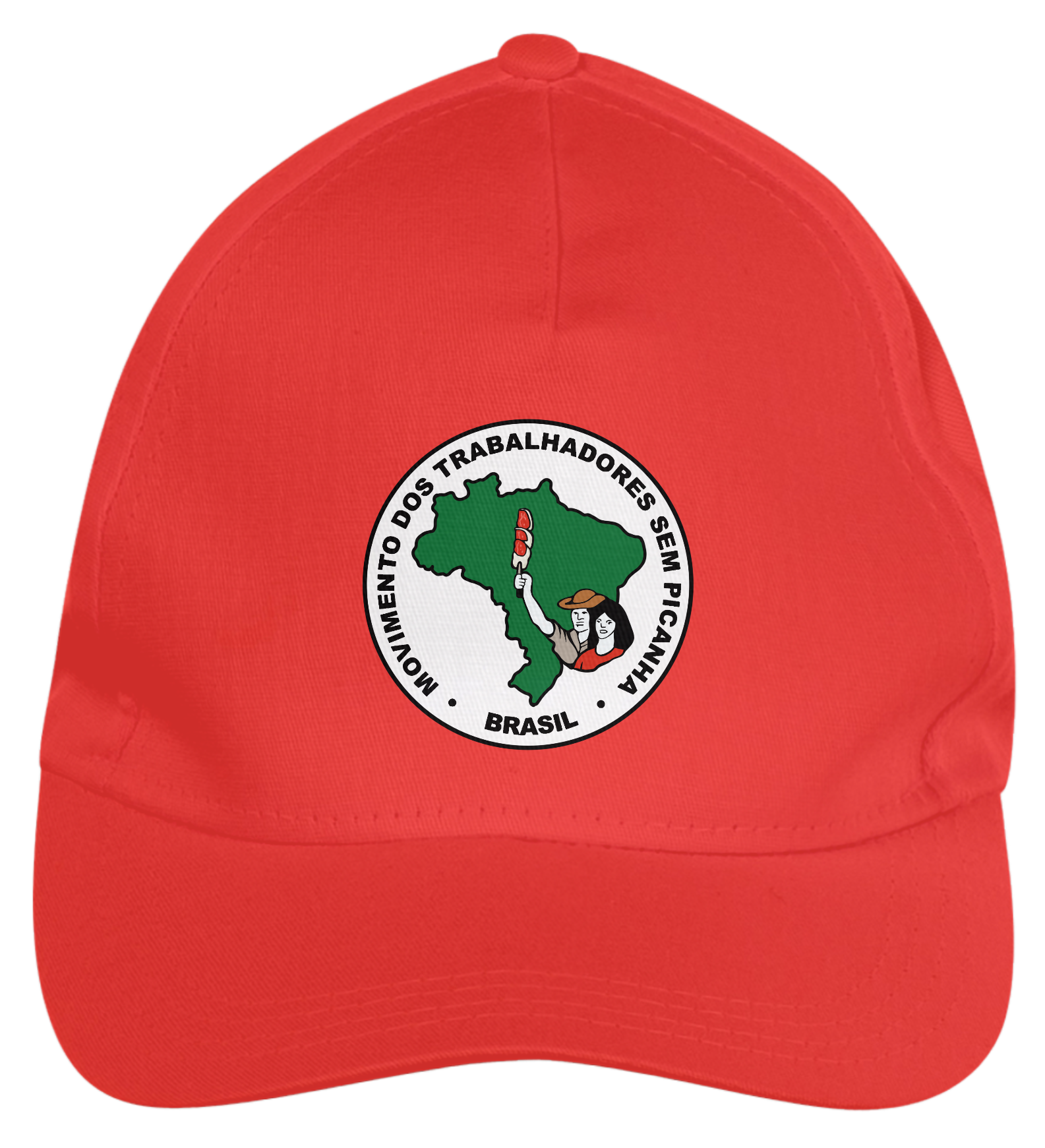 Nome do produto: Boné Brim - Movimento Dos Trabalhadores Sem Picanha